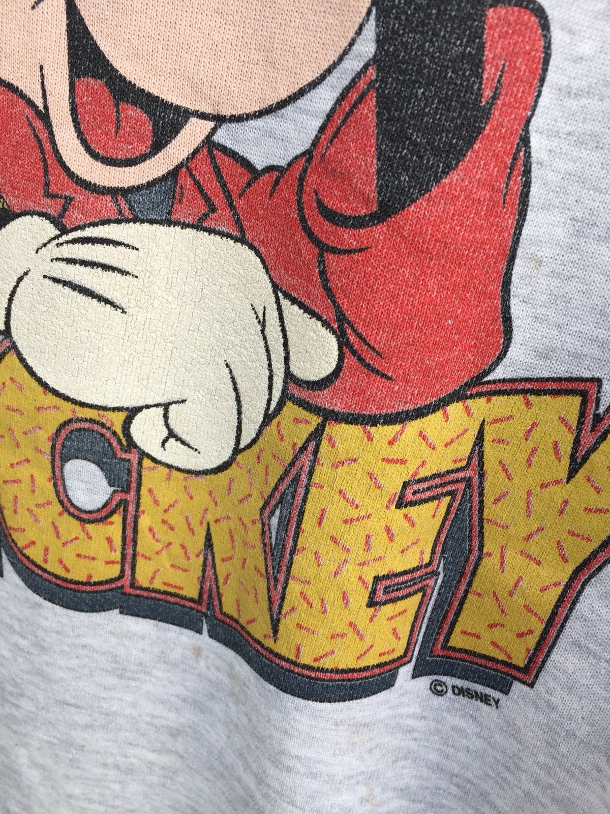 Mickey Mouse × Vintage Vintage 80s Mickey Mouse Sweatshirt Size US L / EU 52-54 / 3 - 4 Thumbnail