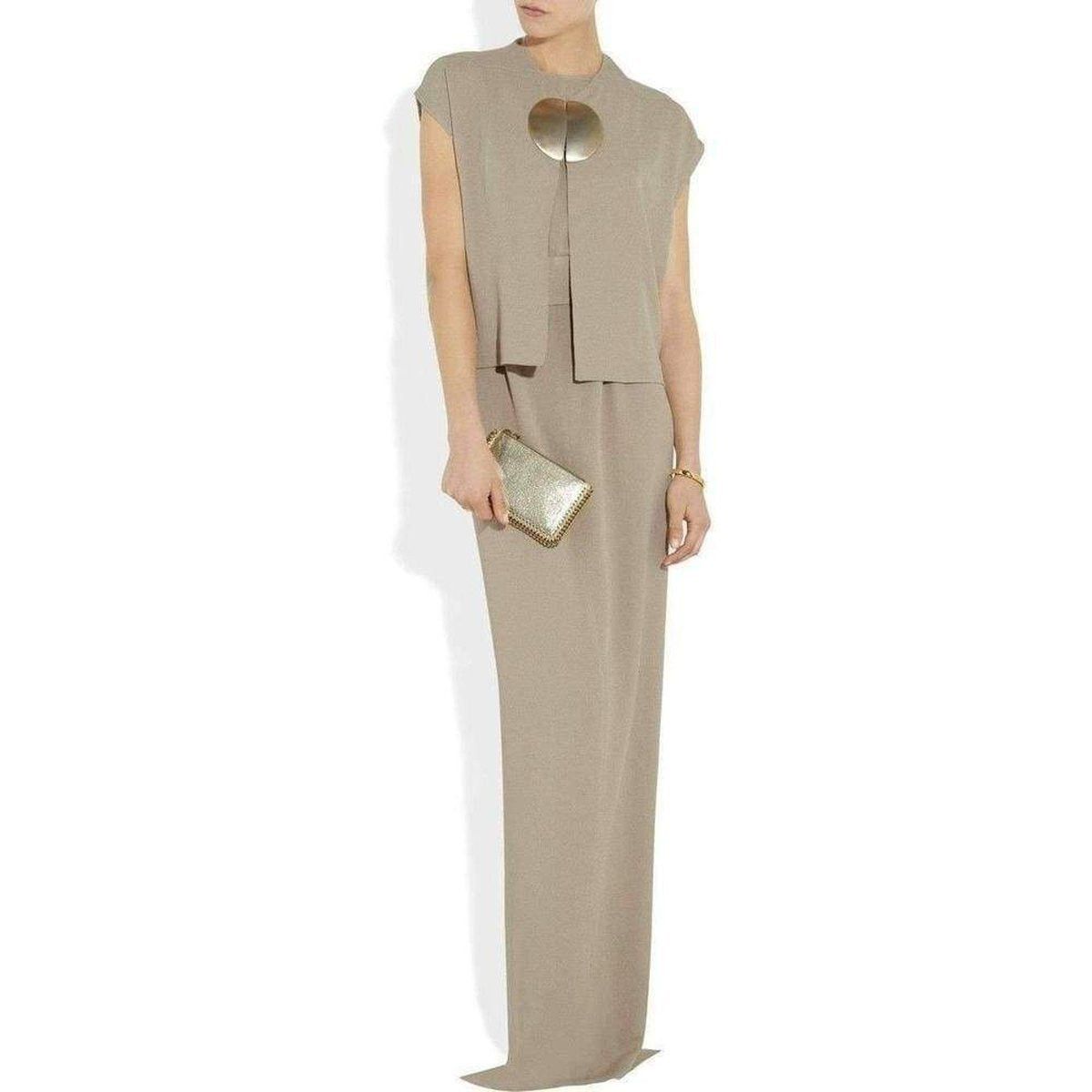 Rick Owens Dagger Mantlette Silk-crepe Jacket Size M / US 6-8 / IT 42-44 - 2 Thumbnail