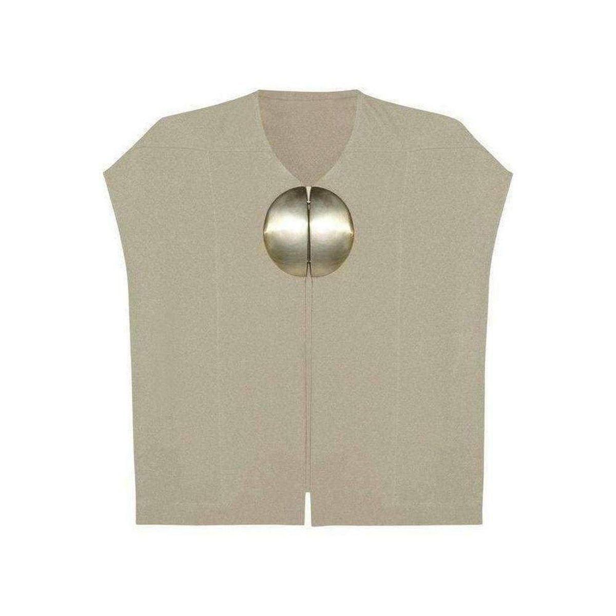 Rick Owens Dagger Mantlette Silk-crepe Jacket Size M / US 6-8 / IT 42-44 - 1 Thumbnail