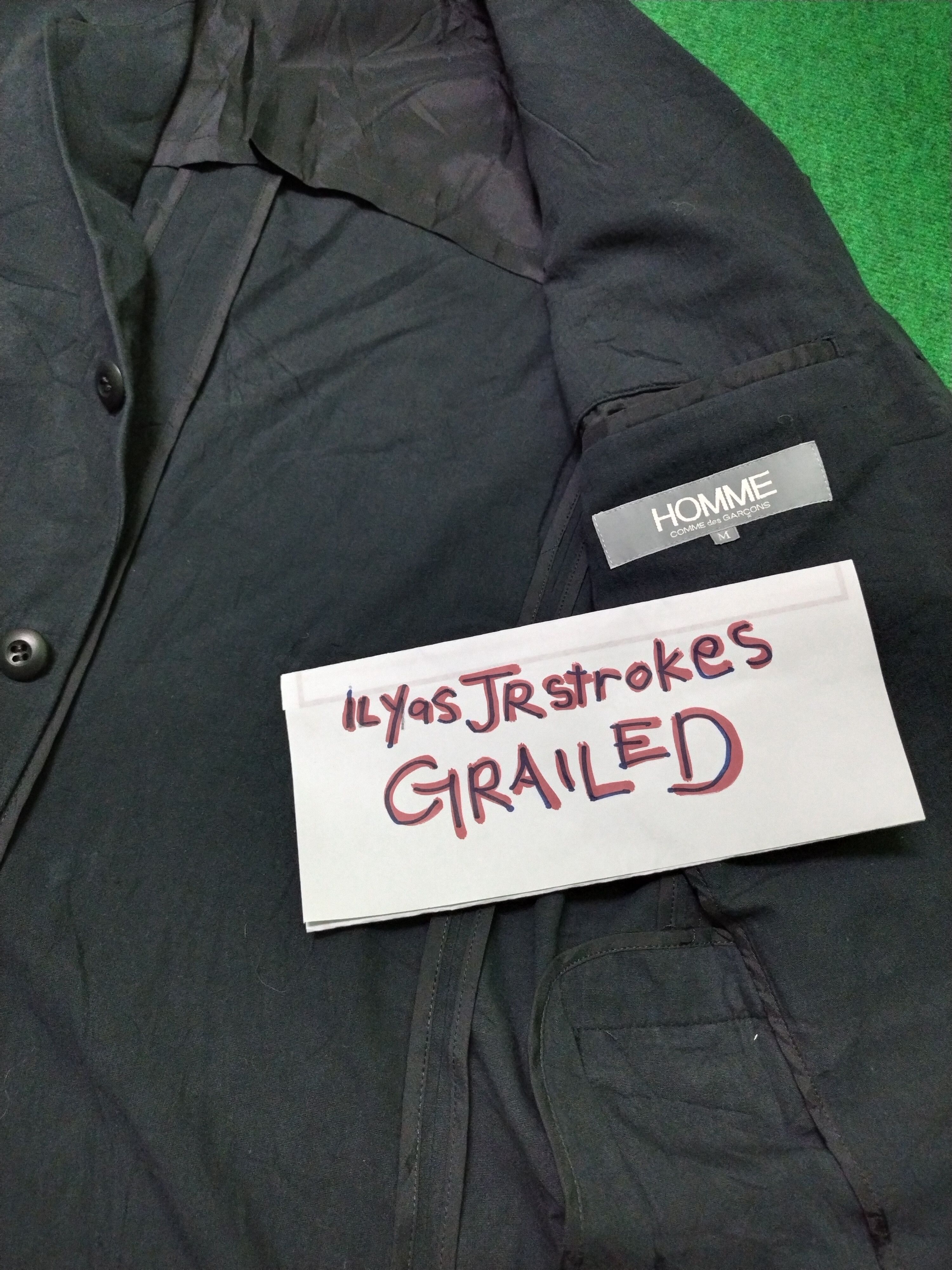 Comme des Garcons Men's Comme Des Garcons Homme Blazer Coat Jacket Size US M / EU 48-50 / 2 - 15 Thumbnail