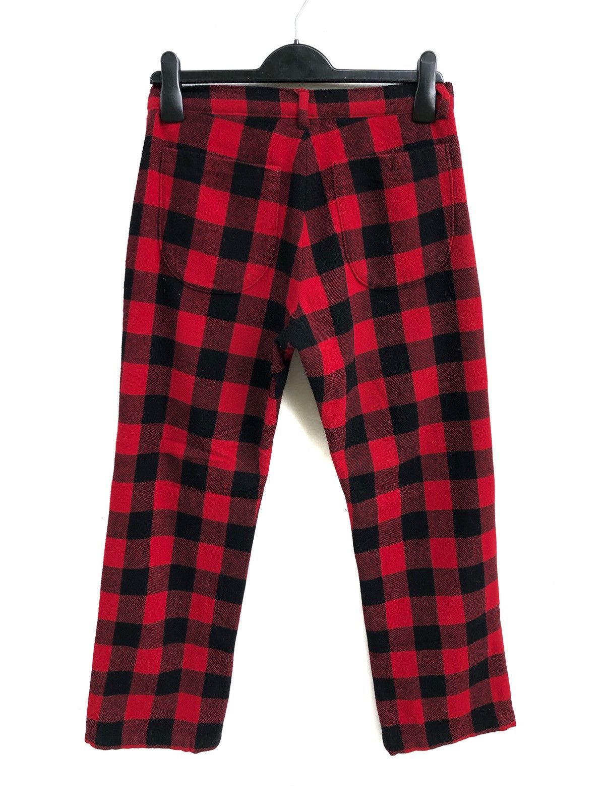Japanese Brand × Seditionaries JAPANESE BRAND TOUT A COUP SMILEY POCKET WOOL TARTAN PANT Size US 27 - 2 Thumbnail