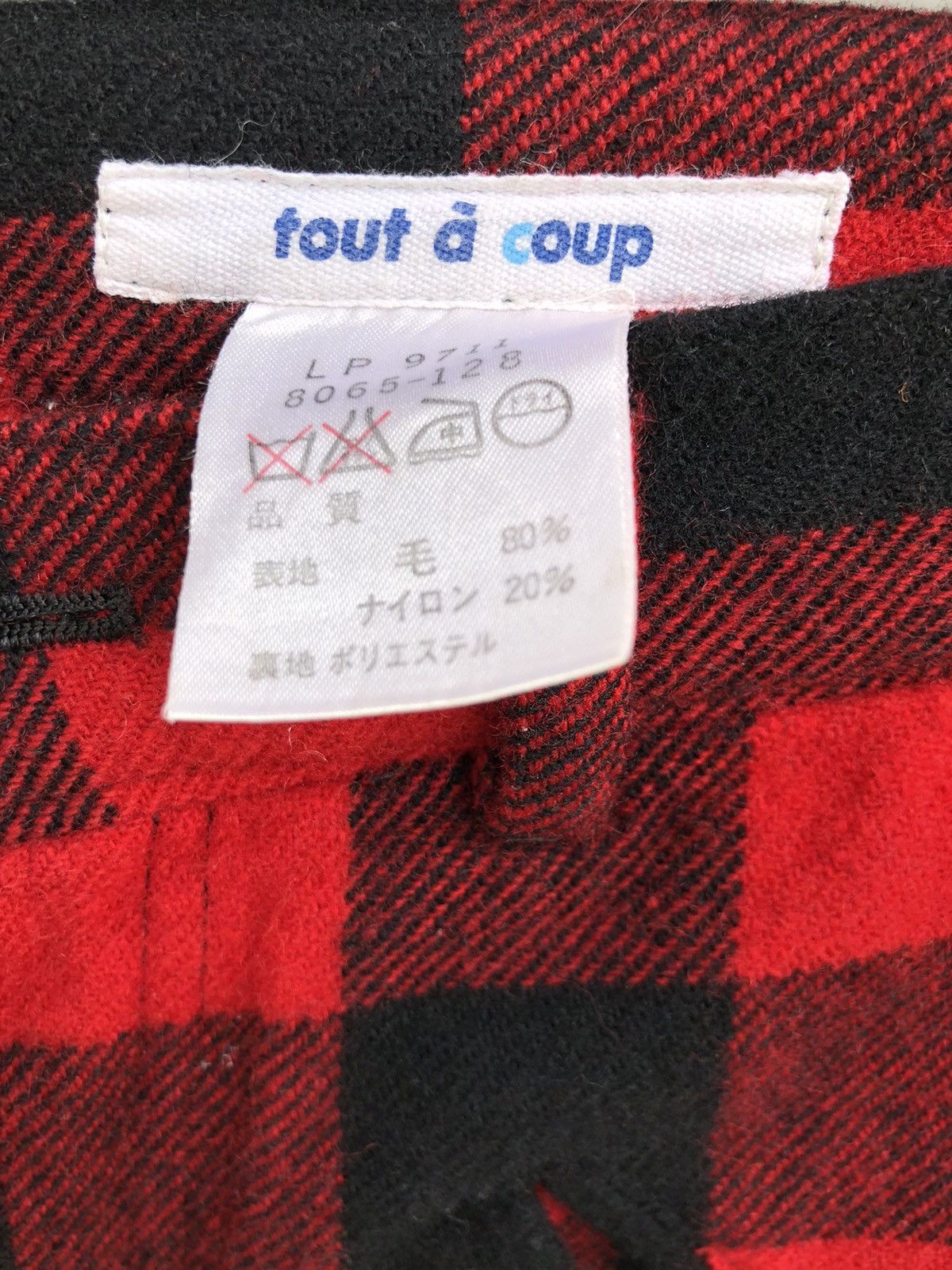 Japanese Brand × Seditionaries JAPANESE BRAND TOUT A COUP SMILEY POCKET WOOL TARTAN PANT Size US 27 - 5 Thumbnail