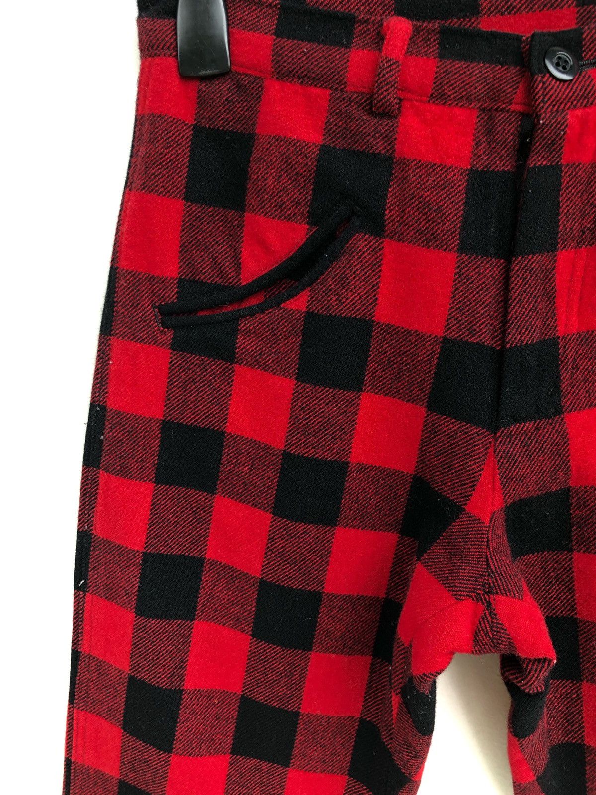 Japanese Brand × Seditionaries JAPANESE BRAND TOUT A COUP SMILEY POCKET WOOL TARTAN PANT Size US 27 - 4 Thumbnail
