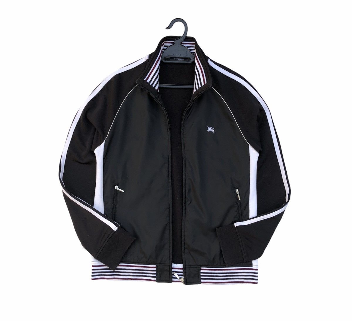 Burberry Burberry Black Label Track Jacket Embroidery Logo Size US S / EU 44-46 / 1 - 6 Thumbnail