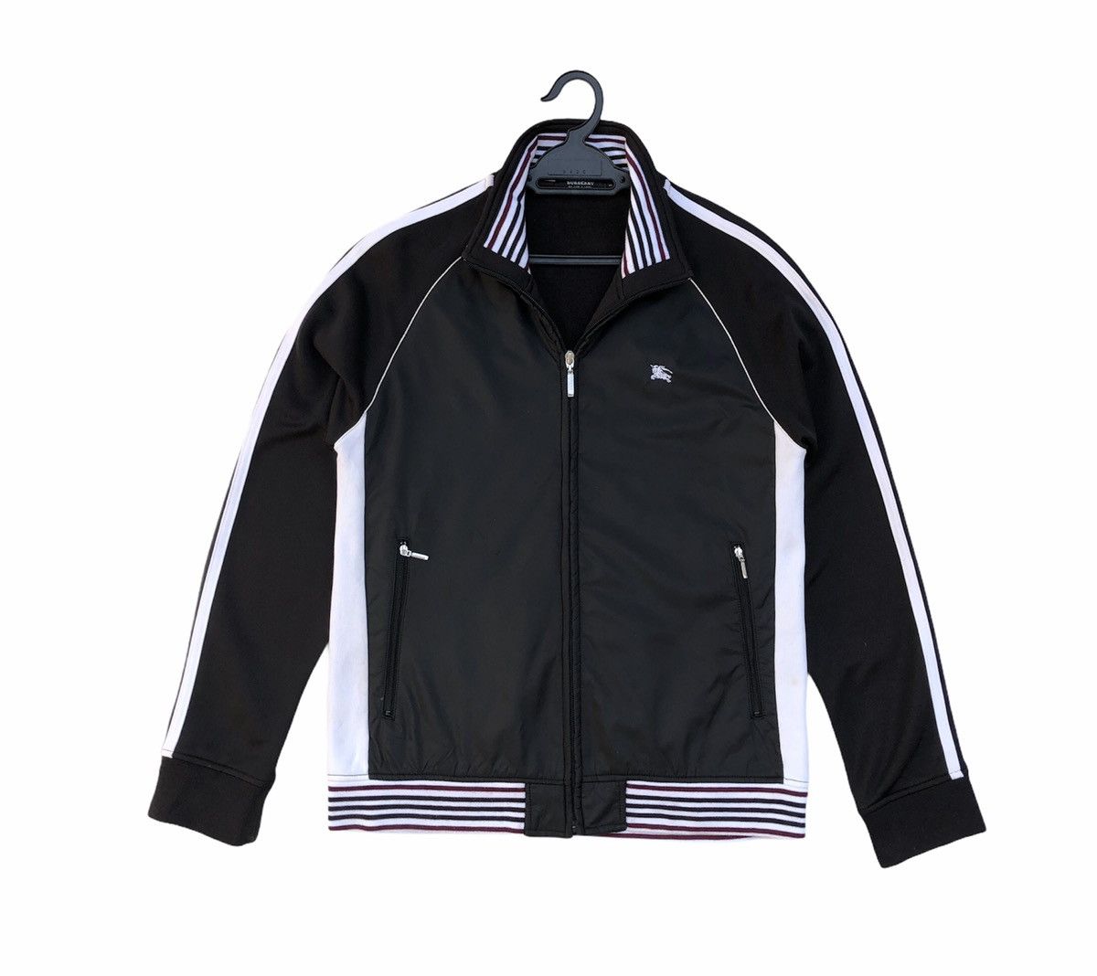 Burberry Burberry Black Label Track Jacket Embroidery Logo Size US S / EU 44-46 / 1 - 8 Thumbnail