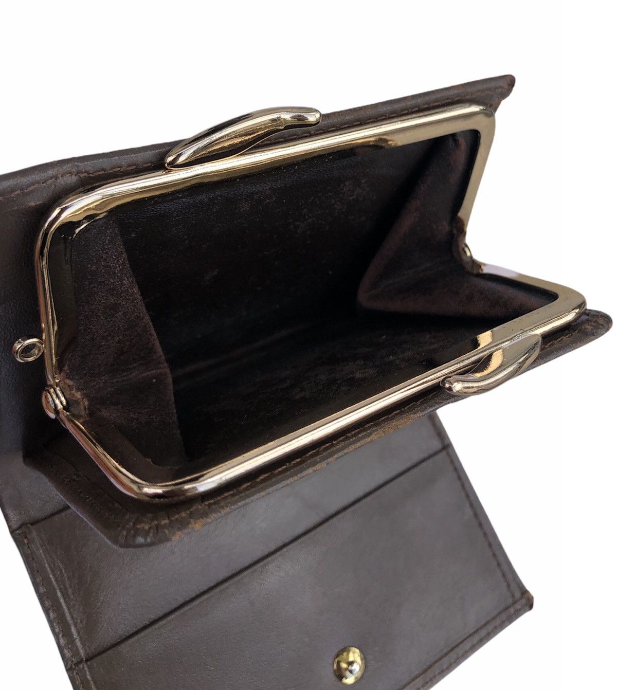 Burberry Vintage Burberrys Horse Ferry Check Folded Wallet Size ONE SIZE - 9 Thumbnail