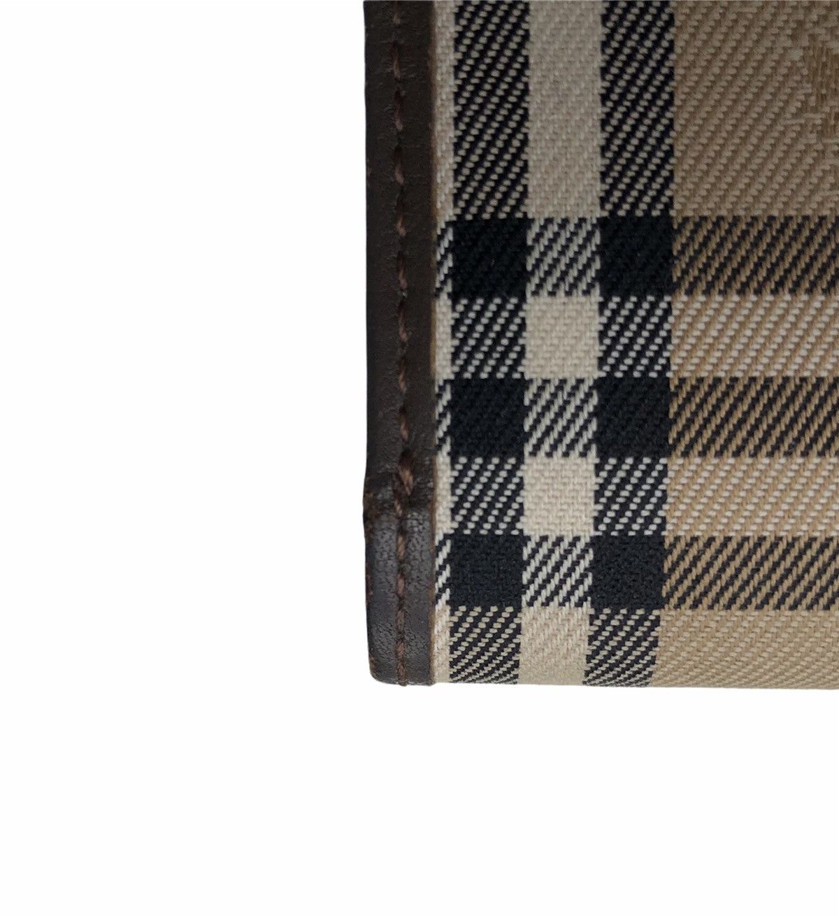 Burberry Vintage Burberrys Horse Ferry Check Folded Wallet Size ONE SIZE - 16 Thumbnail