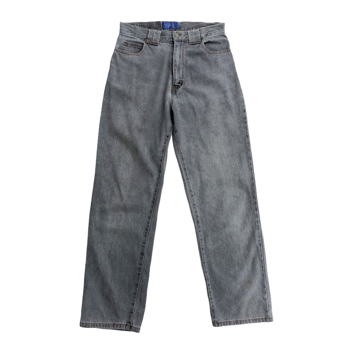 Kansai Yamamoto Kansai Yamamoto Distressed Jeans Back Embroidered Logo Size US 27 - 2 Thumbnail