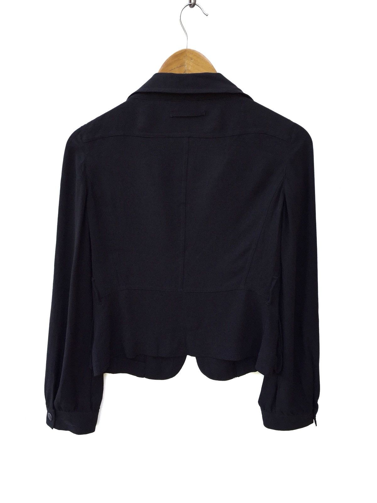 Jean Paul Gaultier Jean Paul Gaultier Black Punk Light Jacket Size S / US 4 / IT 40 - 2 Thumbnail
