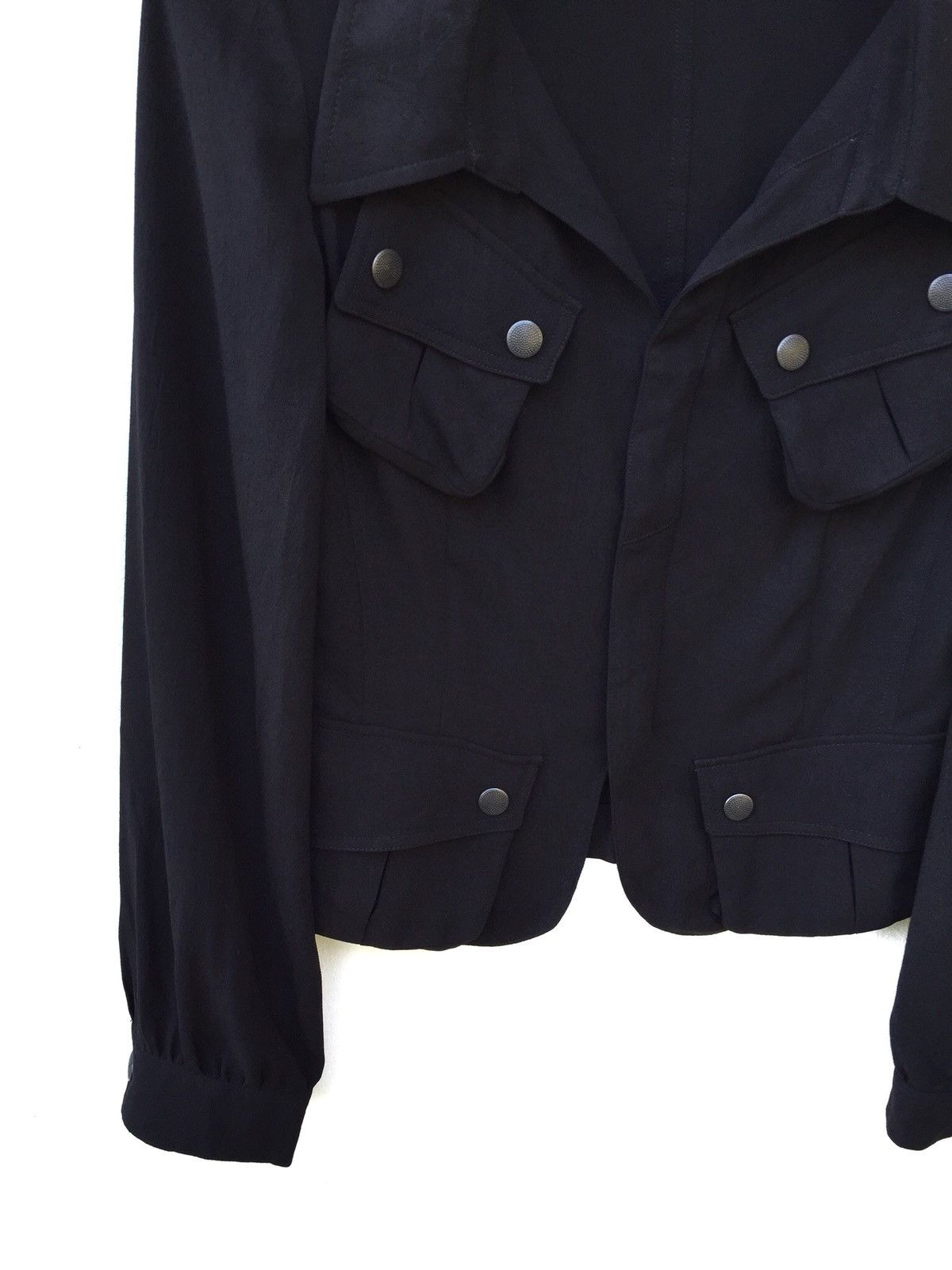 Jean Paul Gaultier Jean Paul Gaultier Black Punk Light Jacket Size S / US 4 / IT 40 - 4 Thumbnail