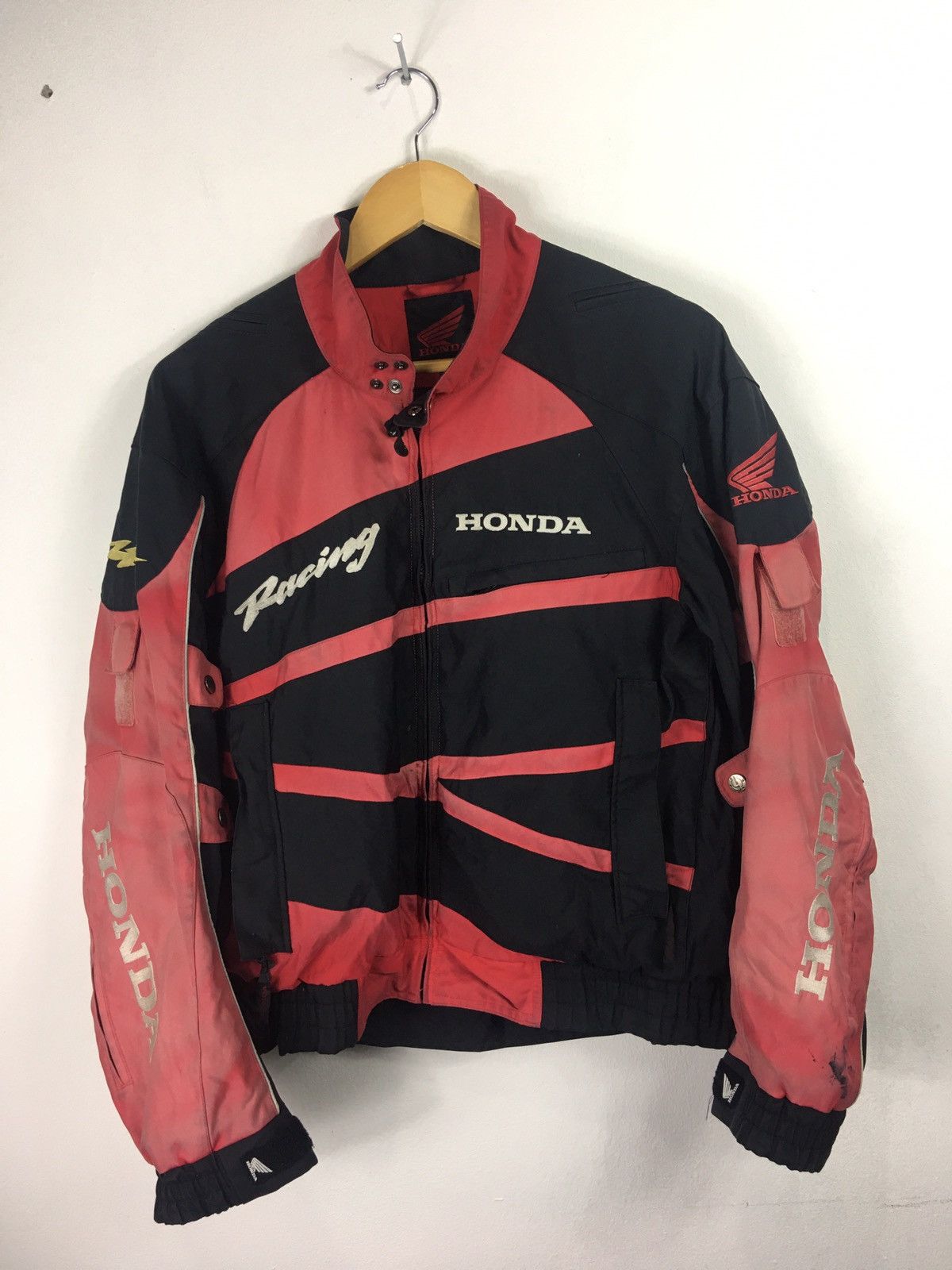 Honda Rare 90s Vintage Honda Mugen HRC Racing Jacket Size US L / EU 52-54 / 3 - 1 Thumbnail