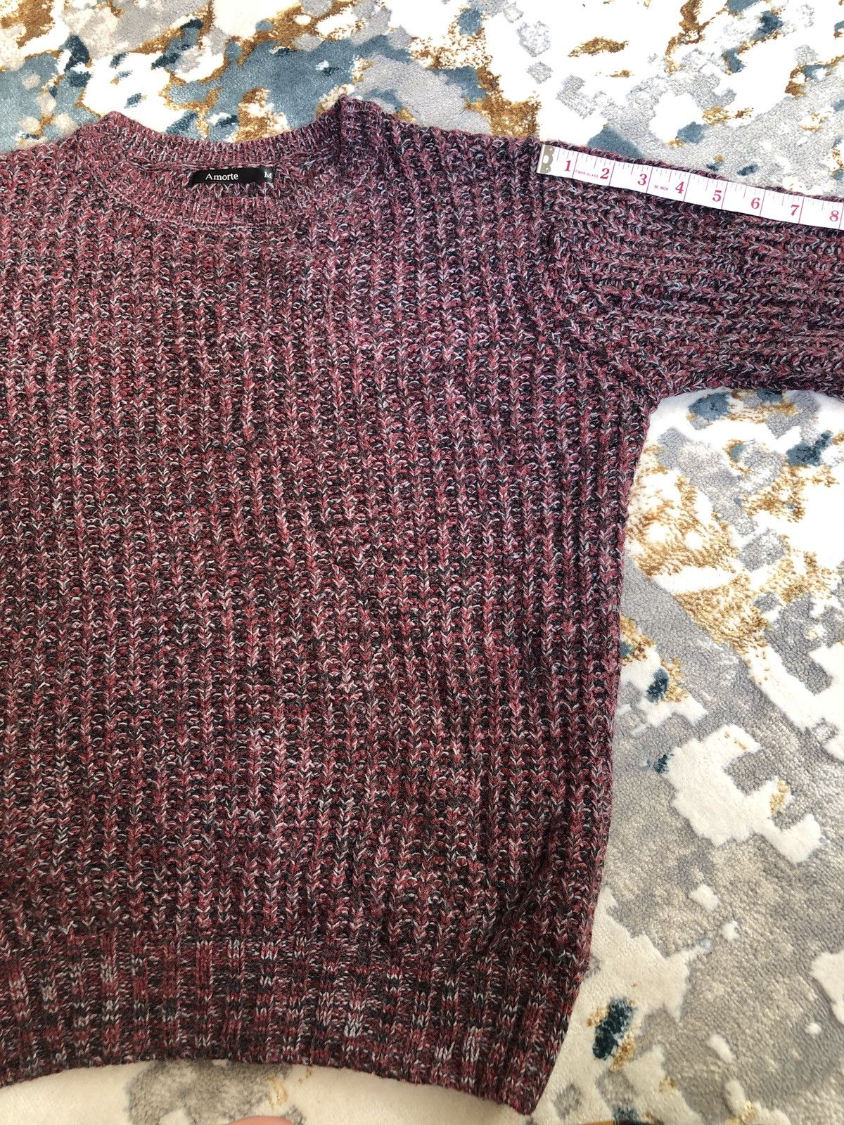 Aran Isles Knitwear × Japanese Brand Japan Knitwear Amorte Size US M / EU 48-50 / 2 - 9 Thumbnail