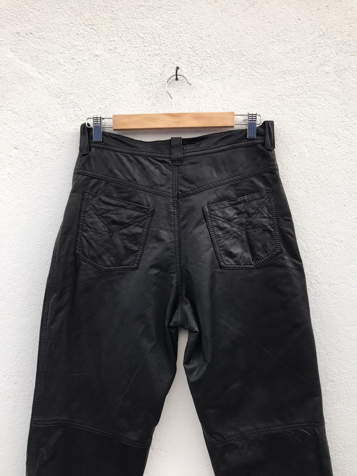 Leather MADE IN JAPAN Nankai Motorcycle Leather Pants Size US 29 - 8 Thumbnail