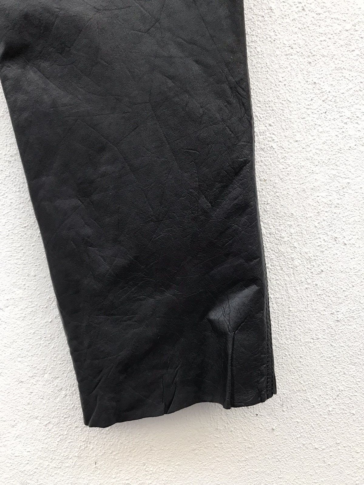 Leather MADE IN JAPAN Nankai Motorcycle Leather Pants Size US 29 - 10 Thumbnail