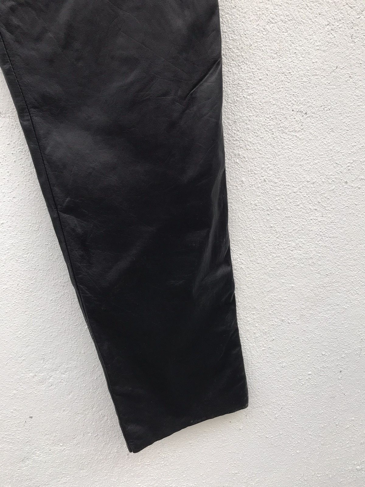 Leather MADE IN JAPAN Nankai Motorcycle Leather Pants Size US 29 - 5 Thumbnail