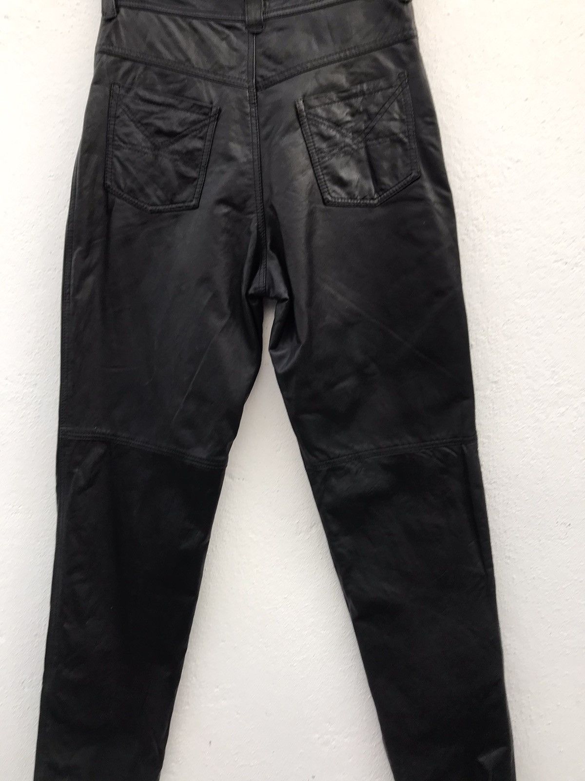 Leather MADE IN JAPAN Nankai Motorcycle Leather Pants Size US 29 - 12 Thumbnail