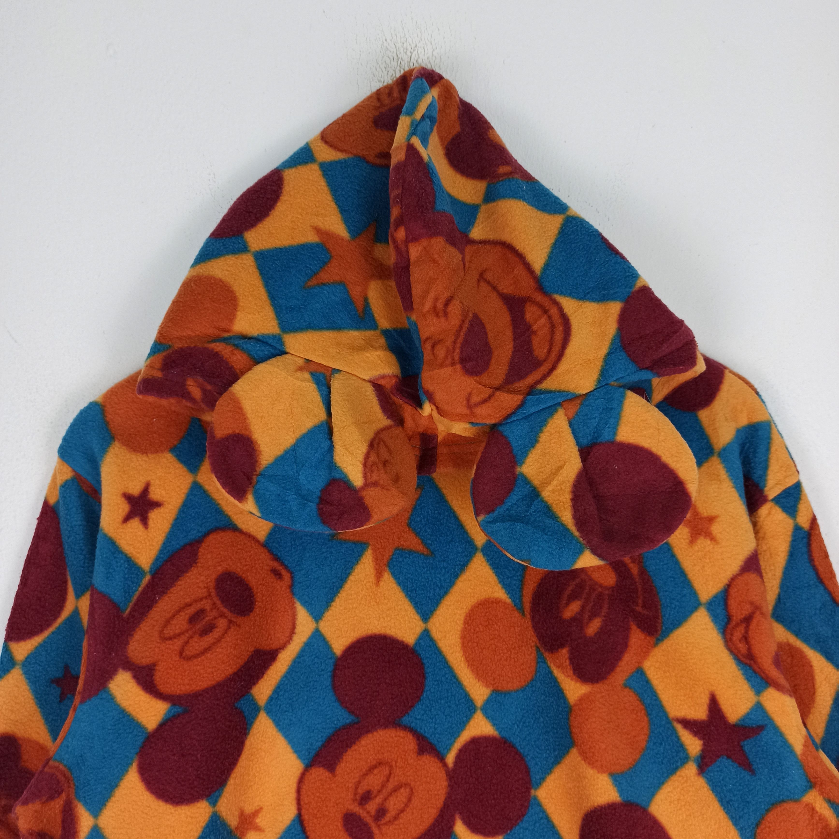 If Six Was Nine Rare🔥 Mickey Mouse Halloween Circus Hoodie Fleece Size US M / EU 48-50 / 2 - 3 Thumbnail