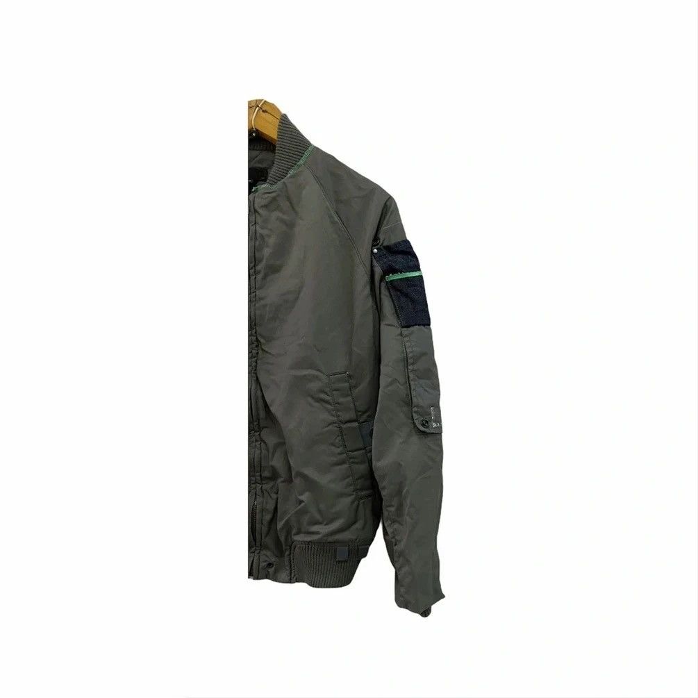 Diesel × Vintage DIESEL VINTAGE INDIGO THERMIC DISTRESSED BOMBER JACKET Size US M / EU 48-50 / 2 - 7 Thumbnail