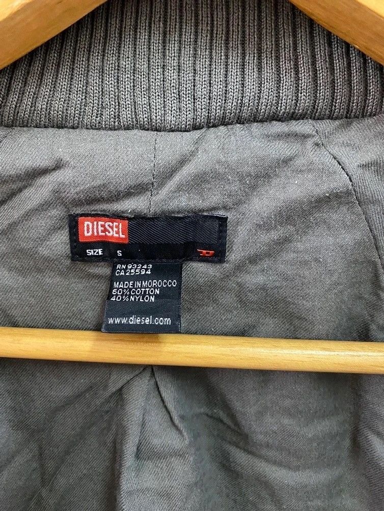 Diesel × Vintage DIESEL VINTAGE INDIGO THERMIC DISTRESSED BOMBER JACKET Size US M / EU 48-50 / 2 - 11 Thumbnail