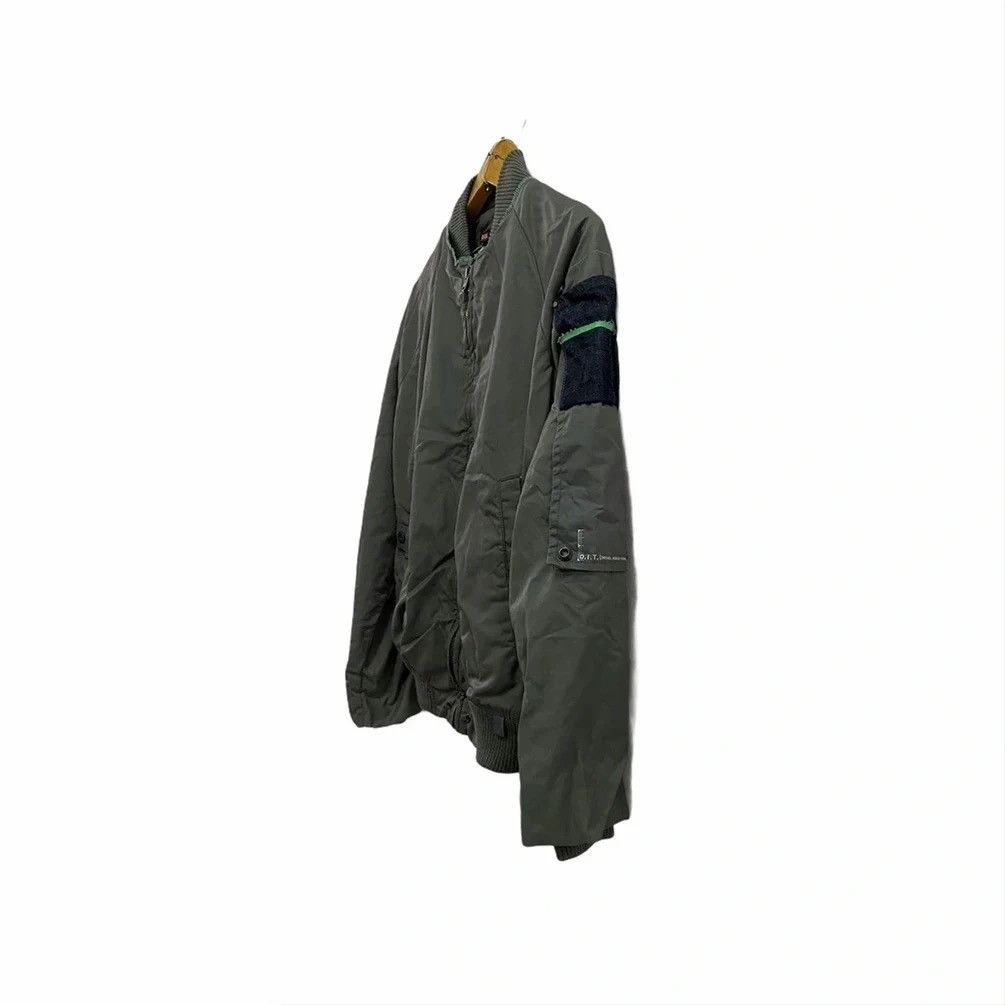 Diesel × Vintage DIESEL VINTAGE INDIGO THERMIC DISTRESSED BOMBER JACKET Size US M / EU 48-50 / 2 - 5 Thumbnail