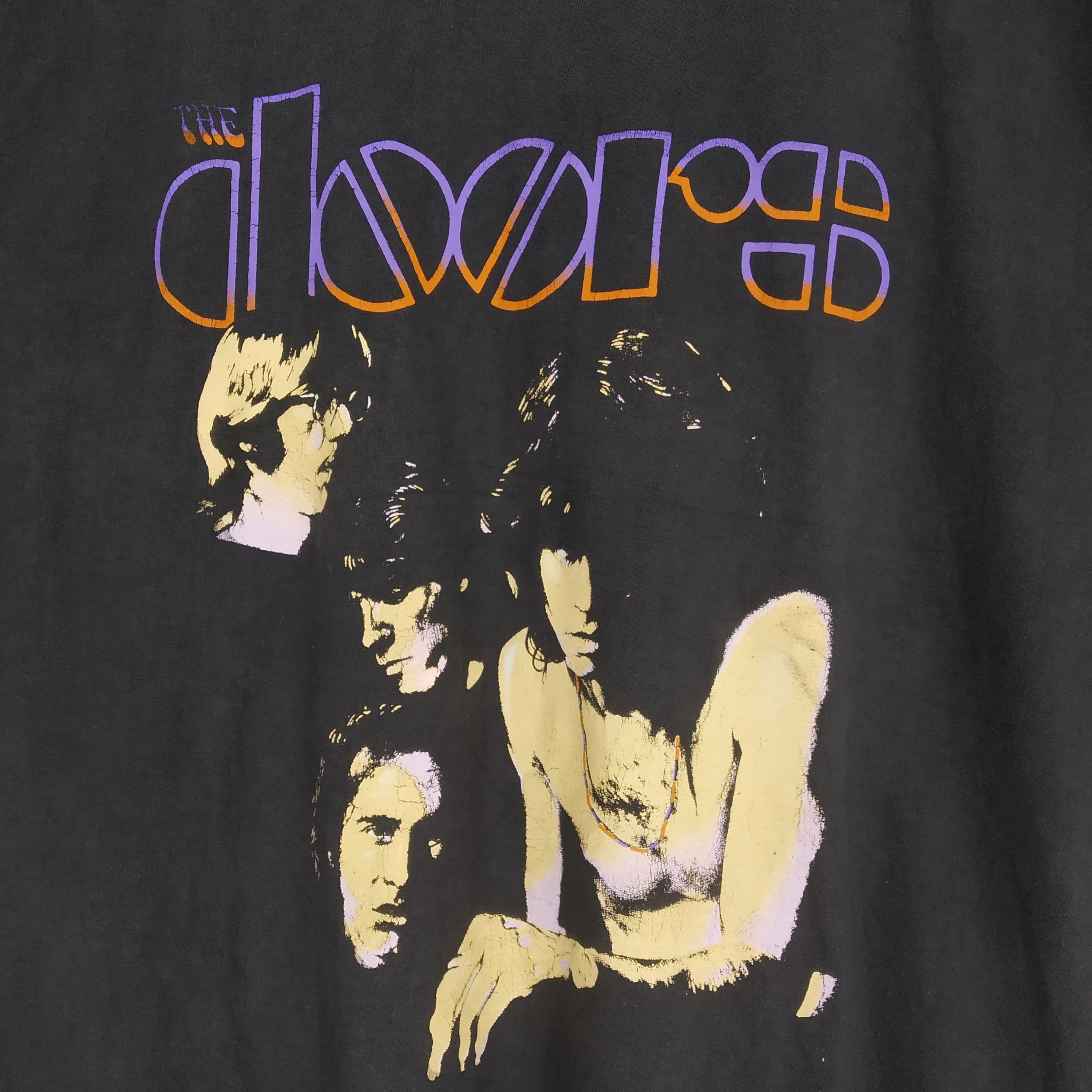 Band Tees × Vintage Vintage 90s The Doors Jim Morrison American Rock Band Promo Size US L / EU 52-54 / 3 - 5 Thumbnail