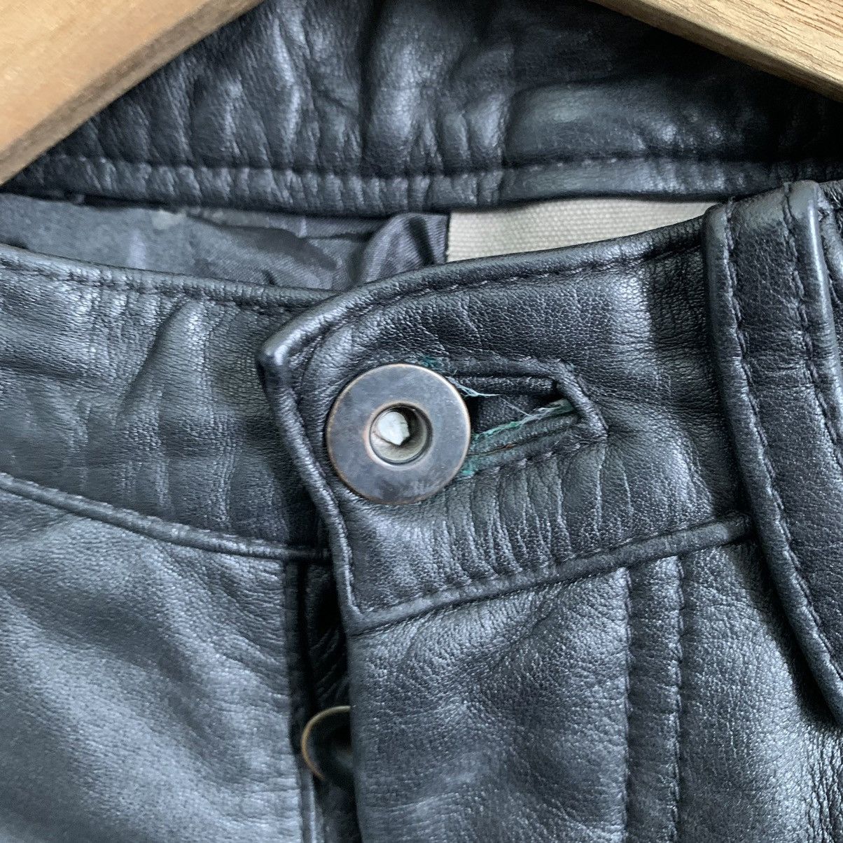 Leather Vintage Leather Pants Size US 29 - 3 Thumbnail