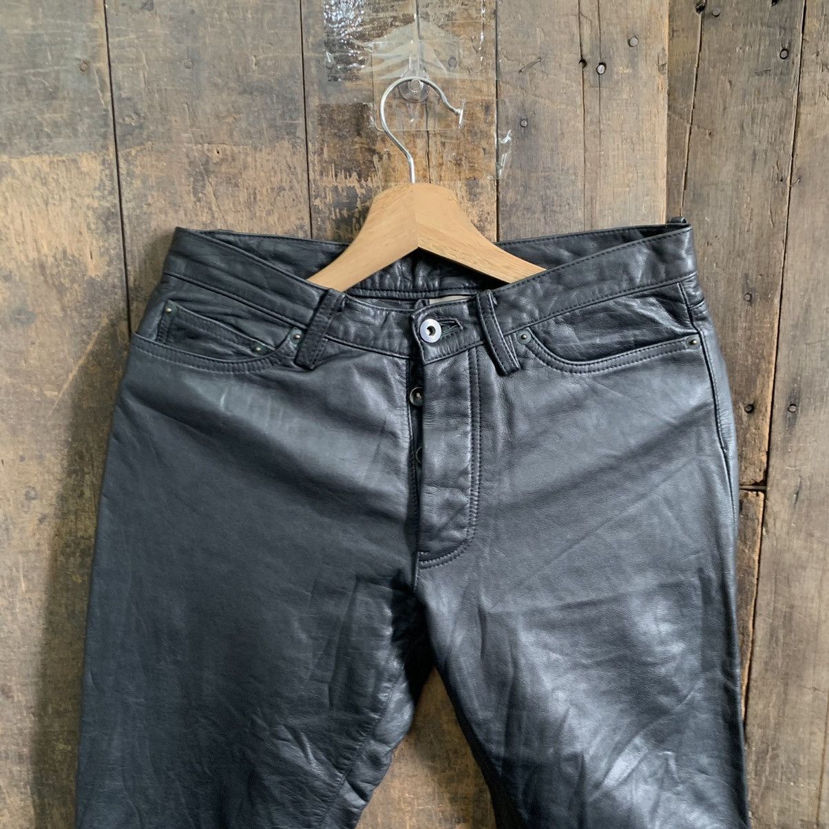 Leather Vintage Leather Pants Size US 29 - 2 Thumbnail