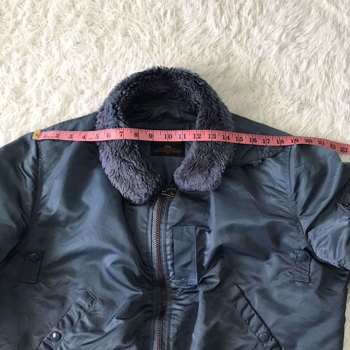 Alpha Industries Vtg B-15C Alpha Industries Bomber Flight Jacket Size US M / EU 48-50 / 2 - 21 Thumbnail
