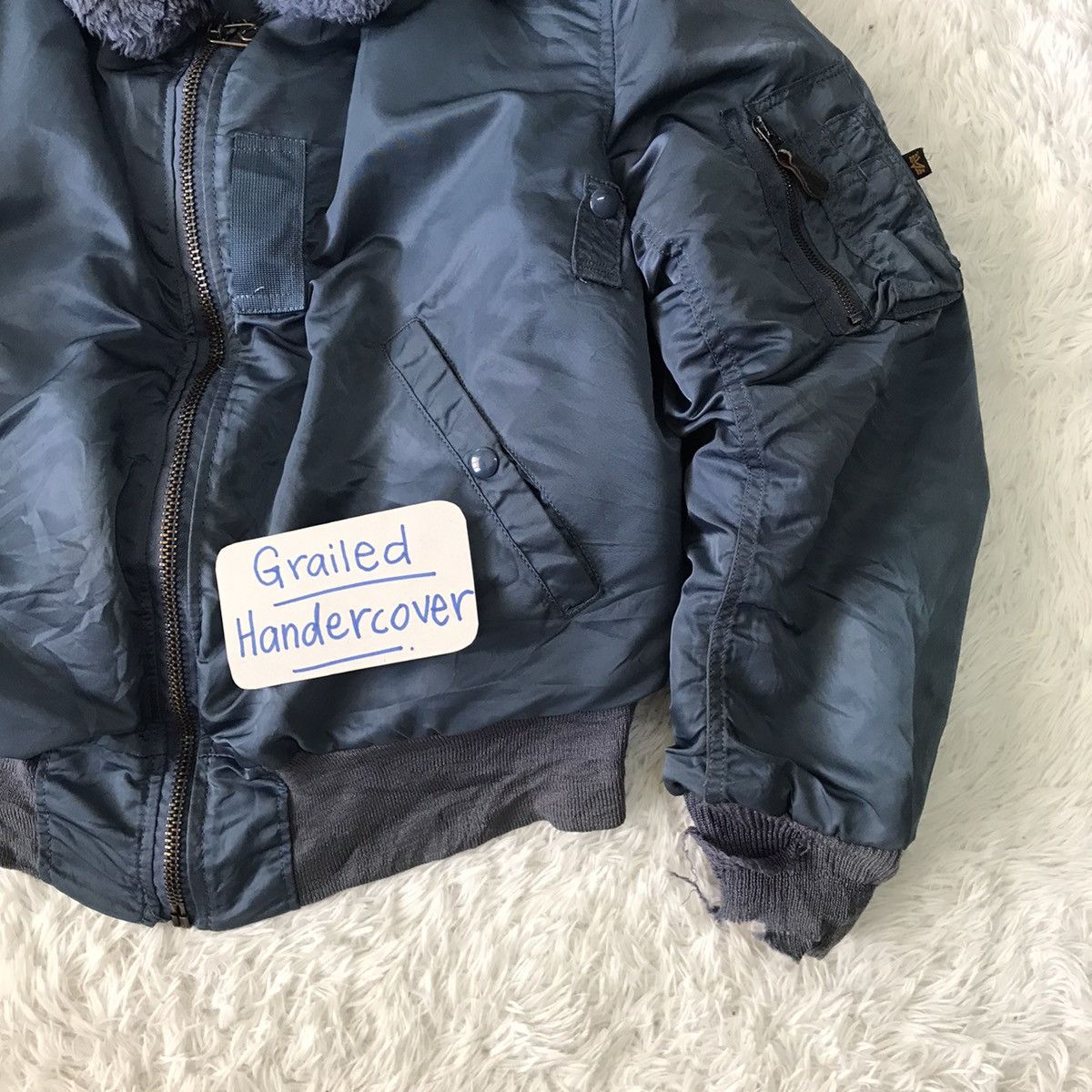 Alpha Industries Vtg B-15C Alpha Industries Bomber Flight Jacket Size US M / EU 48-50 / 2 - 6 Thumbnail