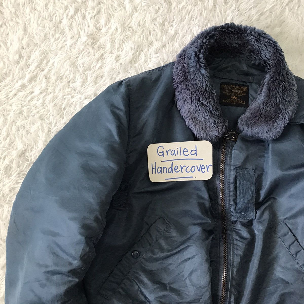 Alpha Industries Vtg B-15C Alpha Industries Bomber Flight Jacket Size US M / EU 48-50 / 2 - 8 Thumbnail