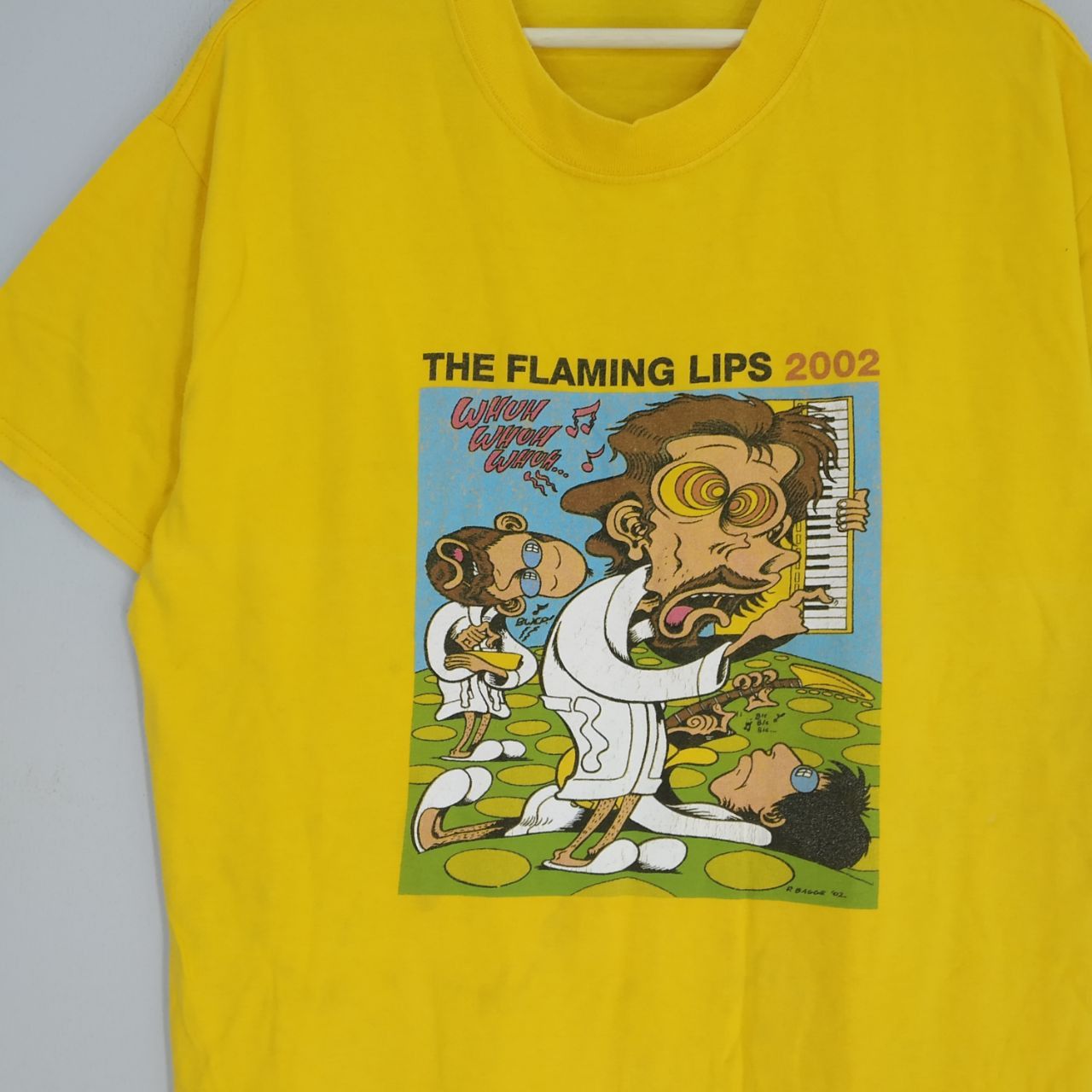 Band Tees Vintage 2002 The Flaming Lips Post Punk Whuh Whuh Whuh Band Size US L / EU 52-54 / 3 - 3 Thumbnail