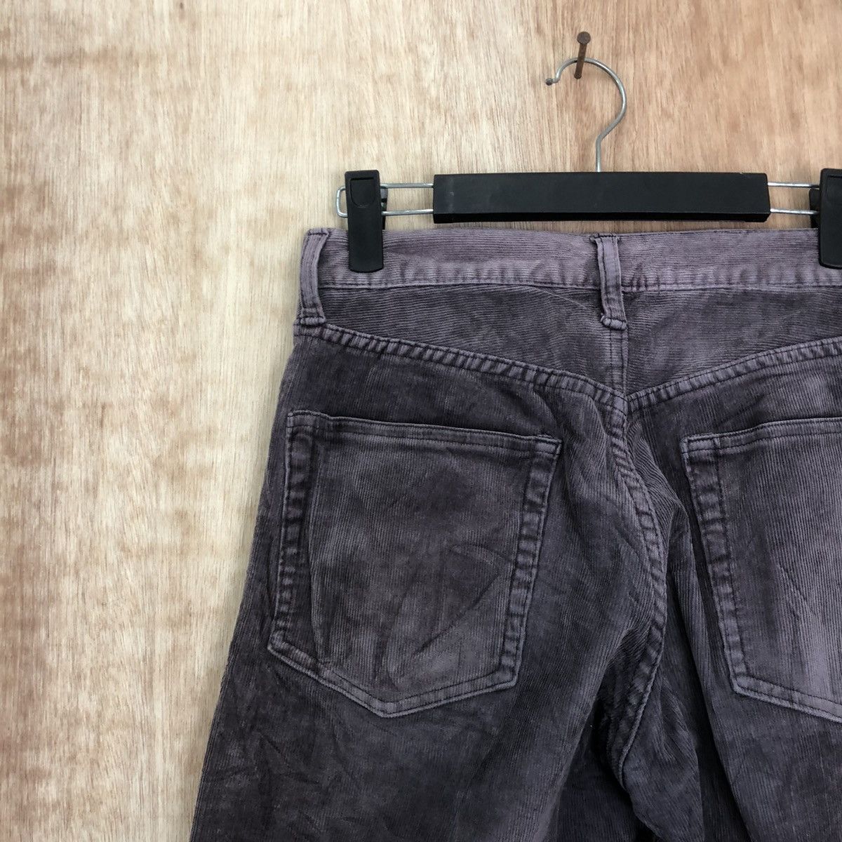 Japanese Brand Top Valu Purple Corduroy Casual pants #6194 Size US 26 / EU 42 - 9 Thumbnail