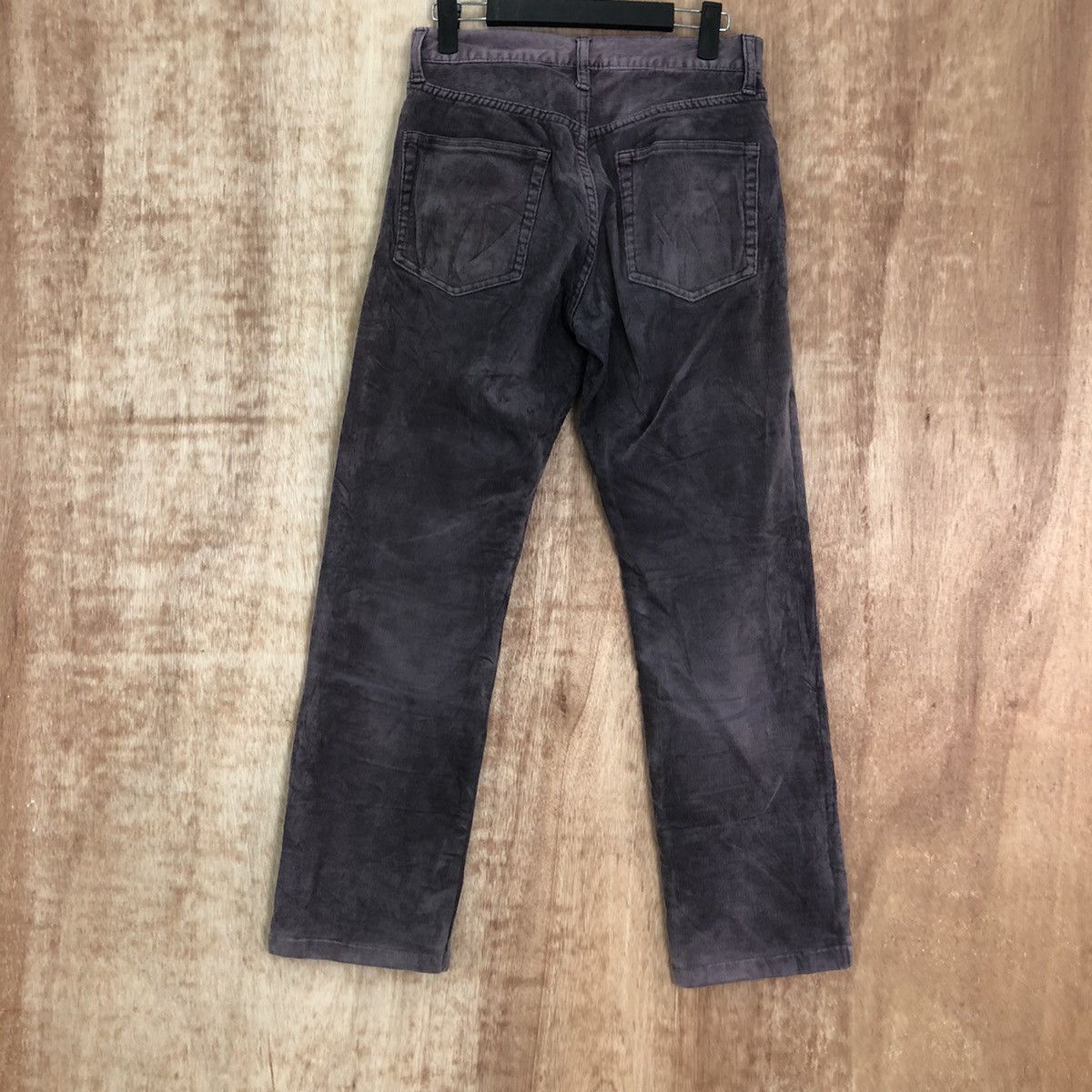 Japanese Brand Top Valu Purple Corduroy Casual pants #6194 Size US 26 / EU 42 - 8 Thumbnail