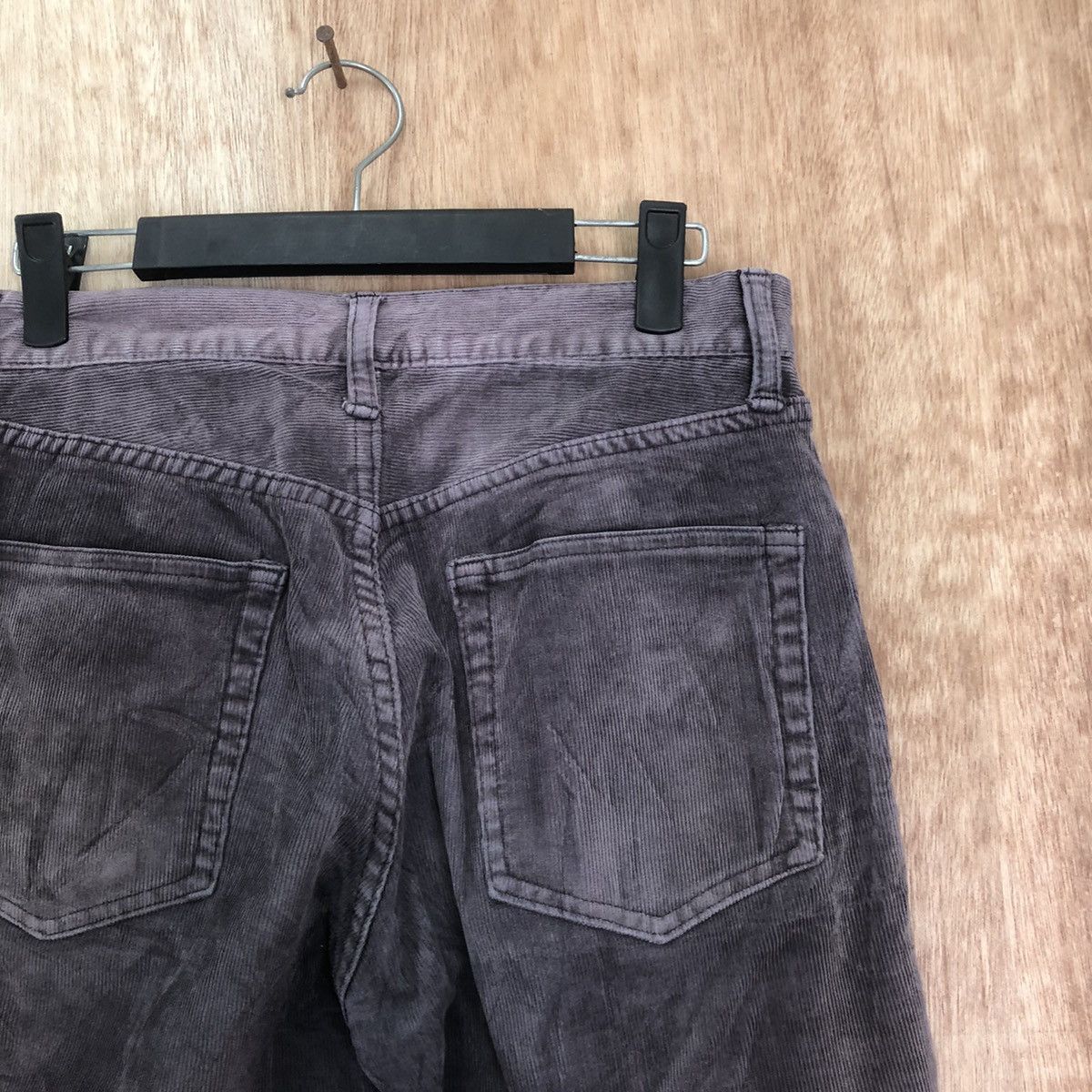 Japanese Brand Top Valu Purple Corduroy Casual pants #6194 Size US 26 / EU 42 - 10 Thumbnail