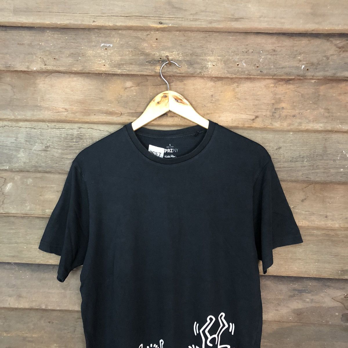 Keith Haring SPRZNY X Keith Haring Black SHort Sleeve Tshirt #3537 Size US S / EU 44-46 / 1 - 7 Thumbnail