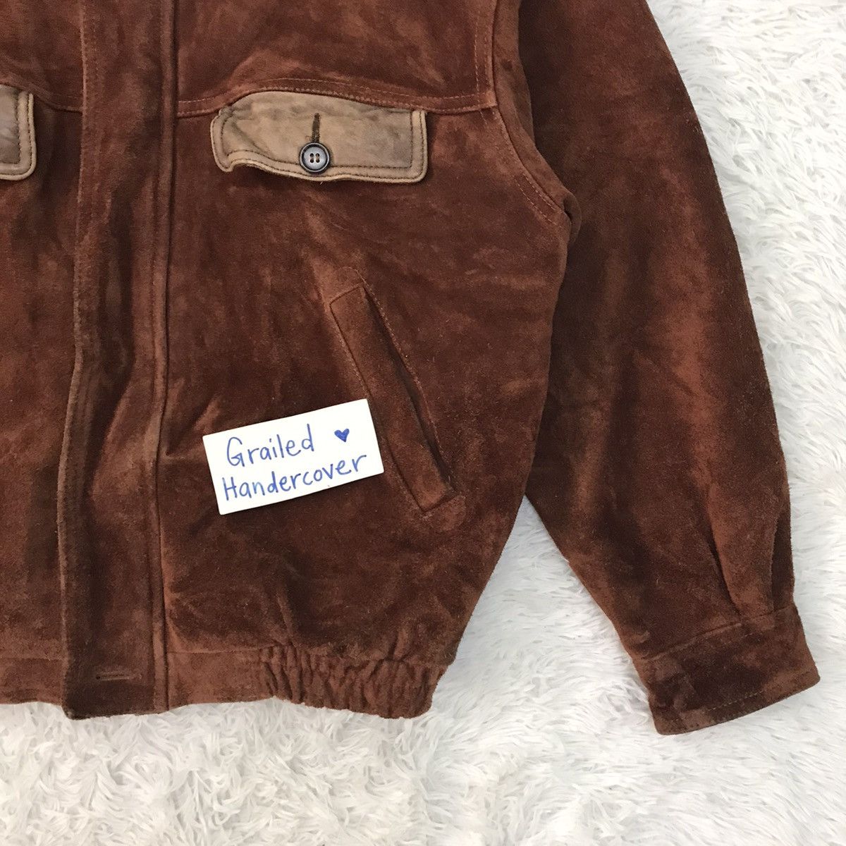 Leather Cowhide Leather Wear Jacket Fine Product by Fancy Ball Size US M / EU 48-50 / 2 - 6 Thumbnail