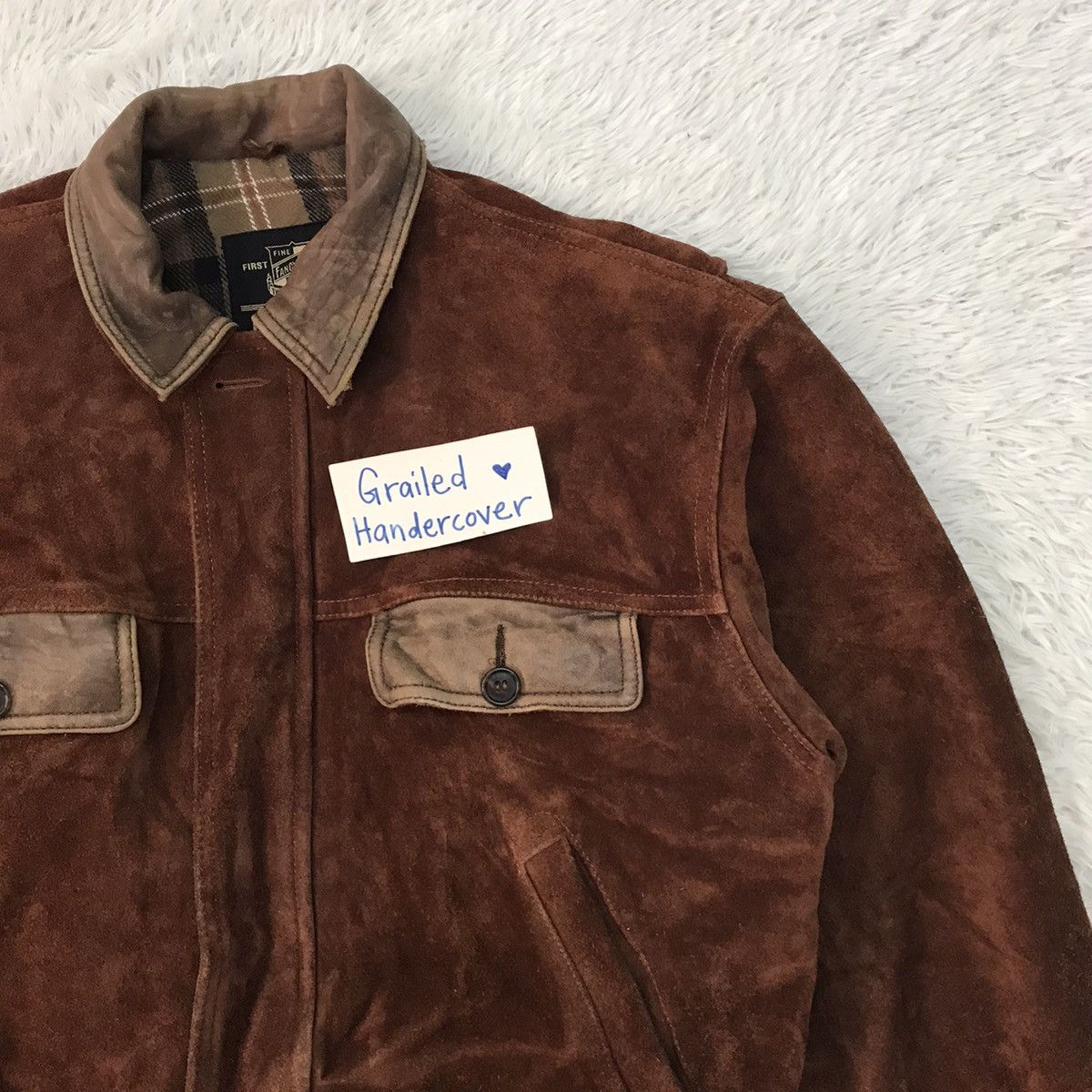 Leather Cowhide Leather Wear Jacket Fine Product by Fancy Ball Size US M / EU 48-50 / 2 - 4 Thumbnail