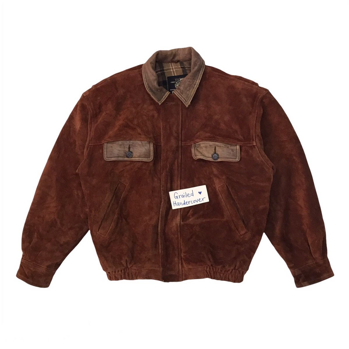 Leather Cowhide Leather Wear Jacket Fine Product by Fancy Ball Size US M / EU 48-50 / 2 - 1 Thumbnail