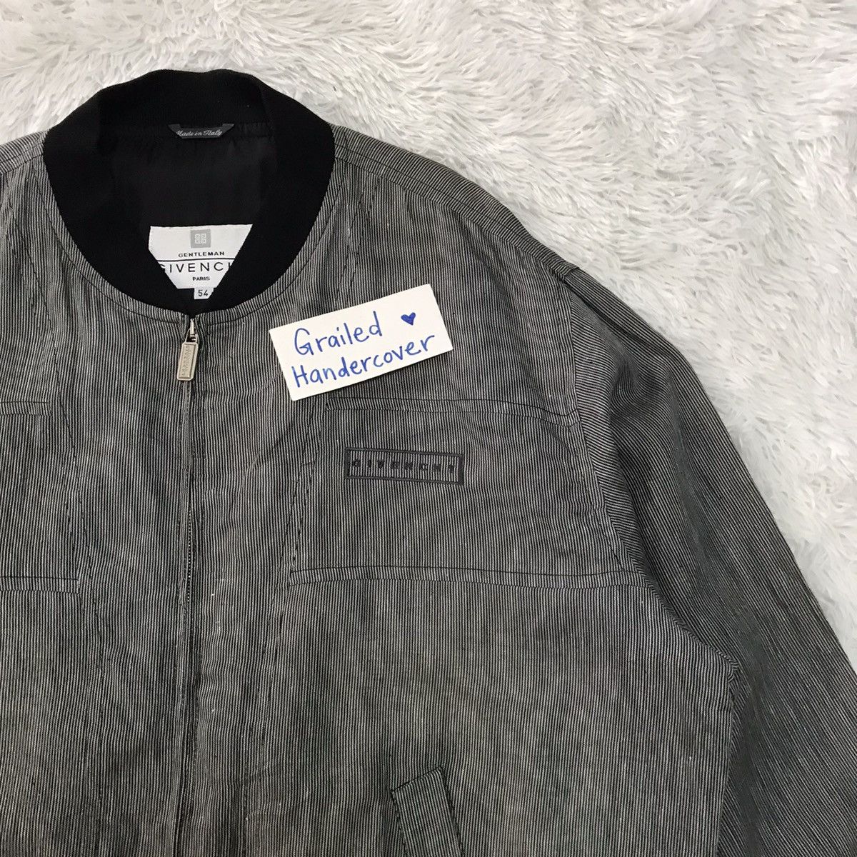 Givenchy Givenchy Gentlemen Small Box Zipper Jacket Made in Italy Size US L / EU 52-54 / 3 - 4 Thumbnail