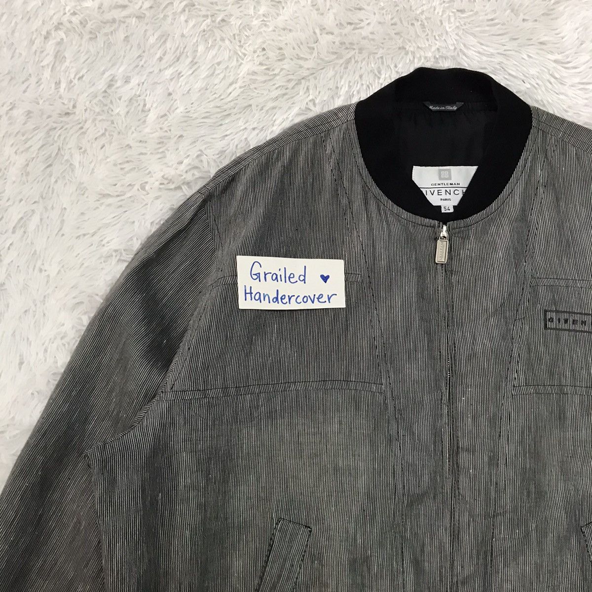 Givenchy Givenchy Gentlemen Small Box Zipper Jacket Made in Italy Size US L / EU 52-54 / 3 - 3 Thumbnail