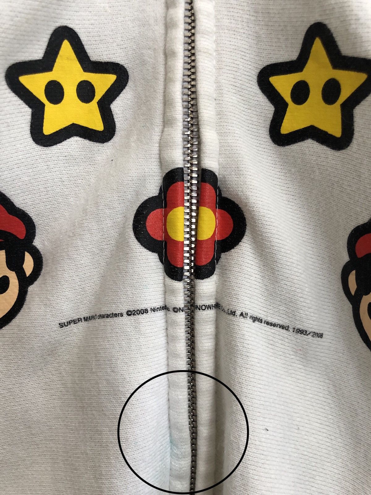 Bape Bape x Mario Baby Milo Monogram Full Zip Hoodie Size US L / EU 52-54 / 3 - 4 Thumbnail