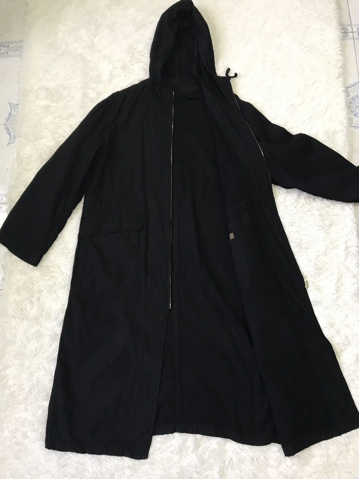 Yohji Yamamoto Ys for men Yohji Yamamoto Long Jacket Hooded Size US L / EU 52-54 / 3 - 14 Thumbnail