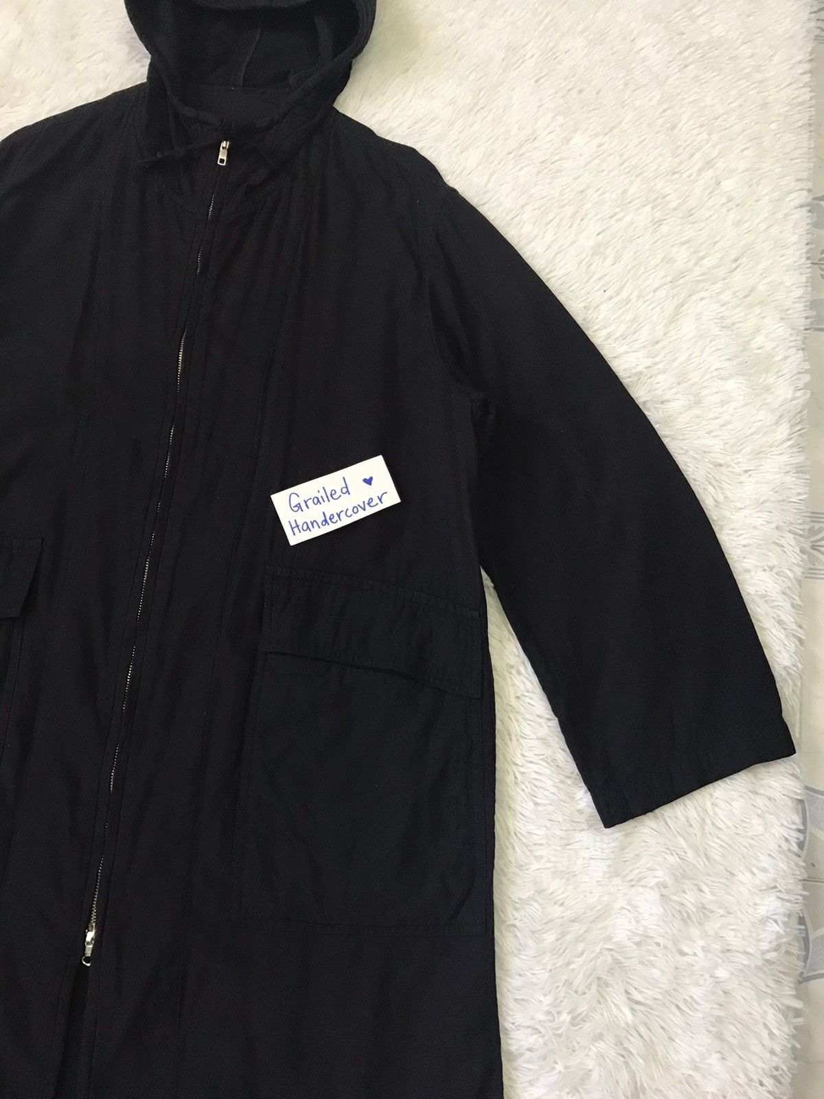 Yohji Yamamoto Ys for men Yohji Yamamoto Long Jacket Hooded Size US L / EU 52-54 / 3 - 5 Thumbnail