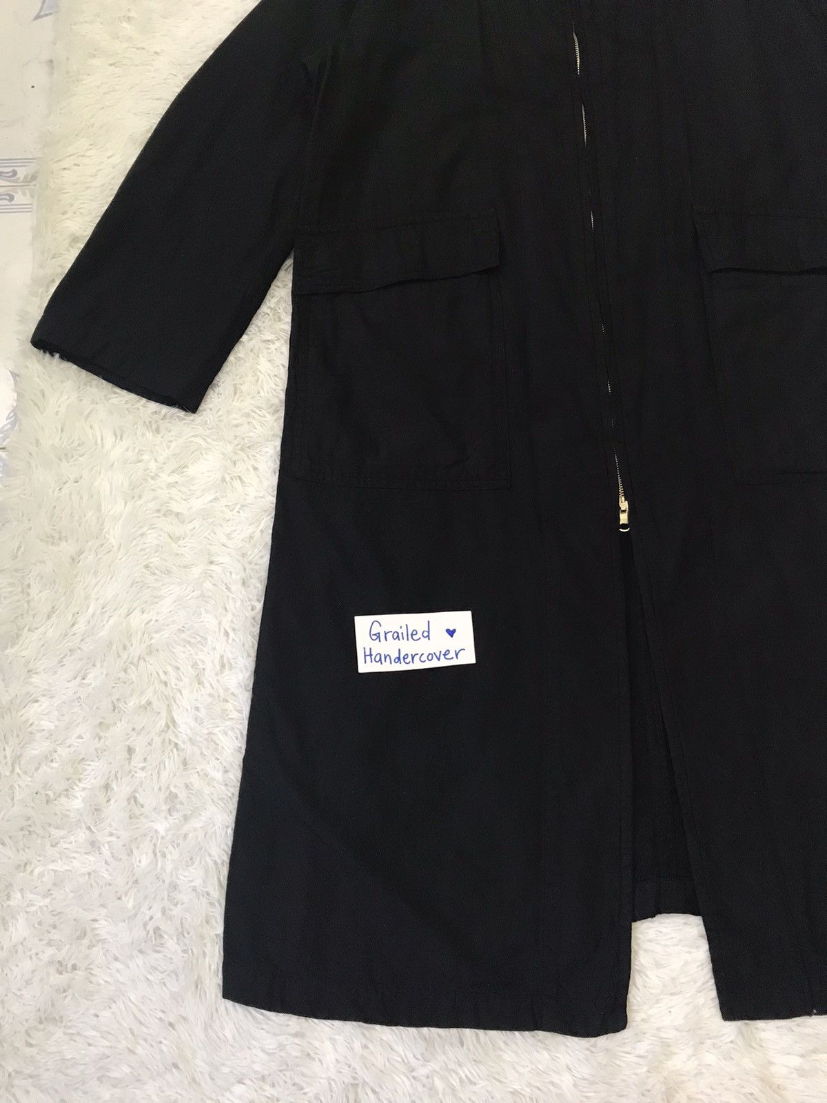 Yohji Yamamoto Ys for men Yohji Yamamoto Long Jacket Hooded Size US L / EU 52-54 / 3 - 3 Thumbnail