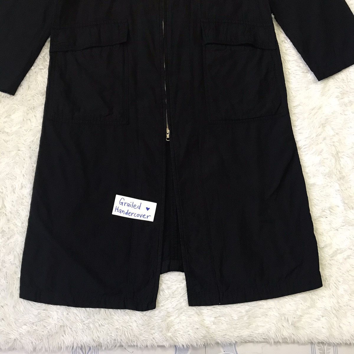 Yohji Yamamoto Ys for men Yohji Yamamoto Long Jacket Hooded Size US L / EU 52-54 / 3 - 8 Thumbnail
