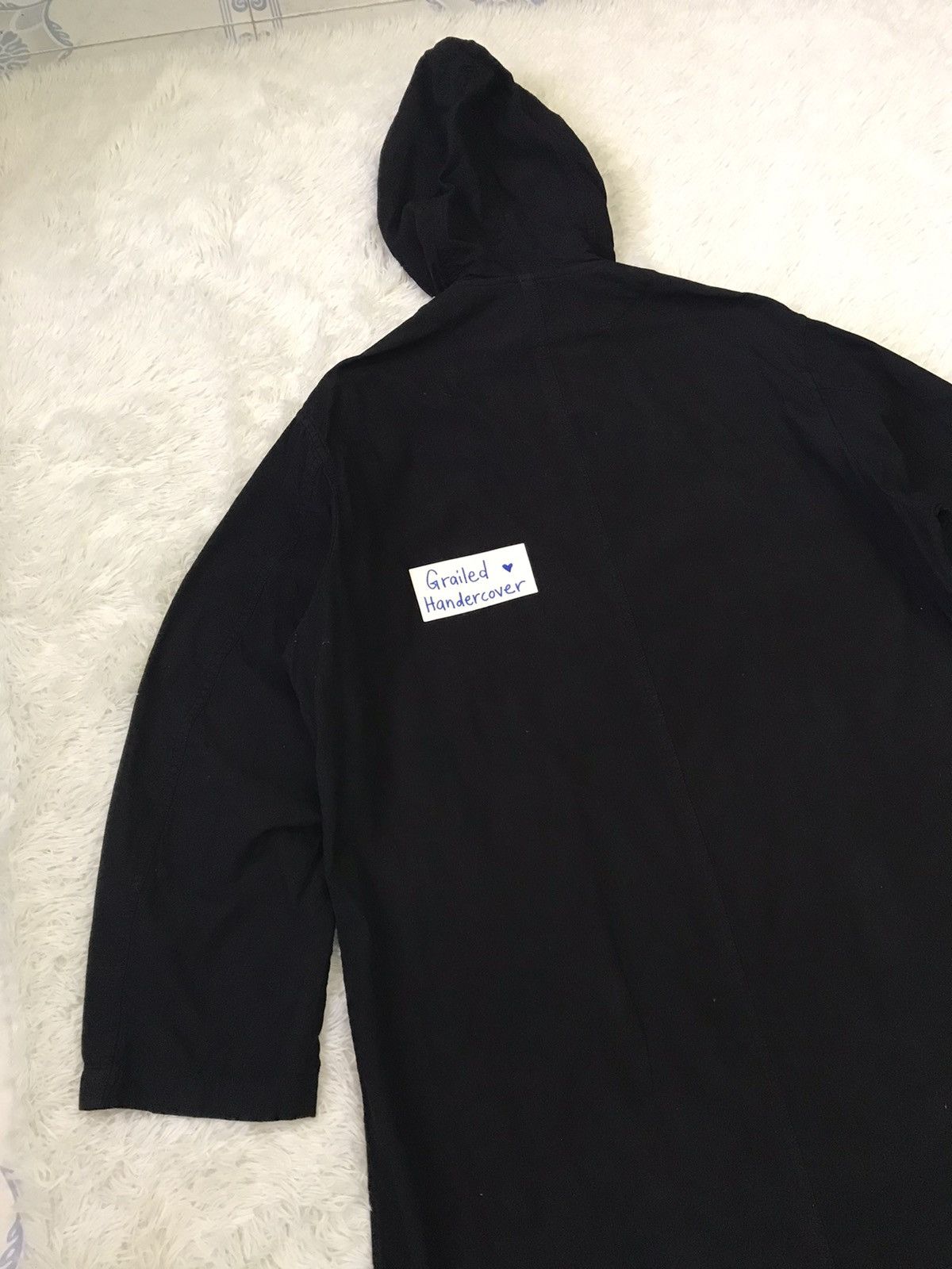 Yohji Yamamoto Ys for men Yohji Yamamoto Long Jacket Hooded Size US L / EU 52-54 / 3 - 12 Thumbnail