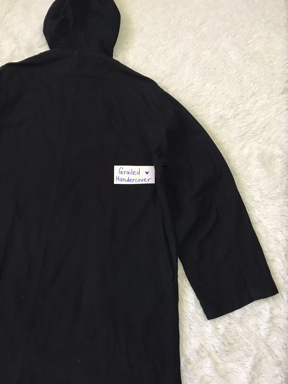 Yohji Yamamoto Ys for men Yohji Yamamoto Long Jacket Hooded Size US L / EU 52-54 / 3 - 11 Thumbnail