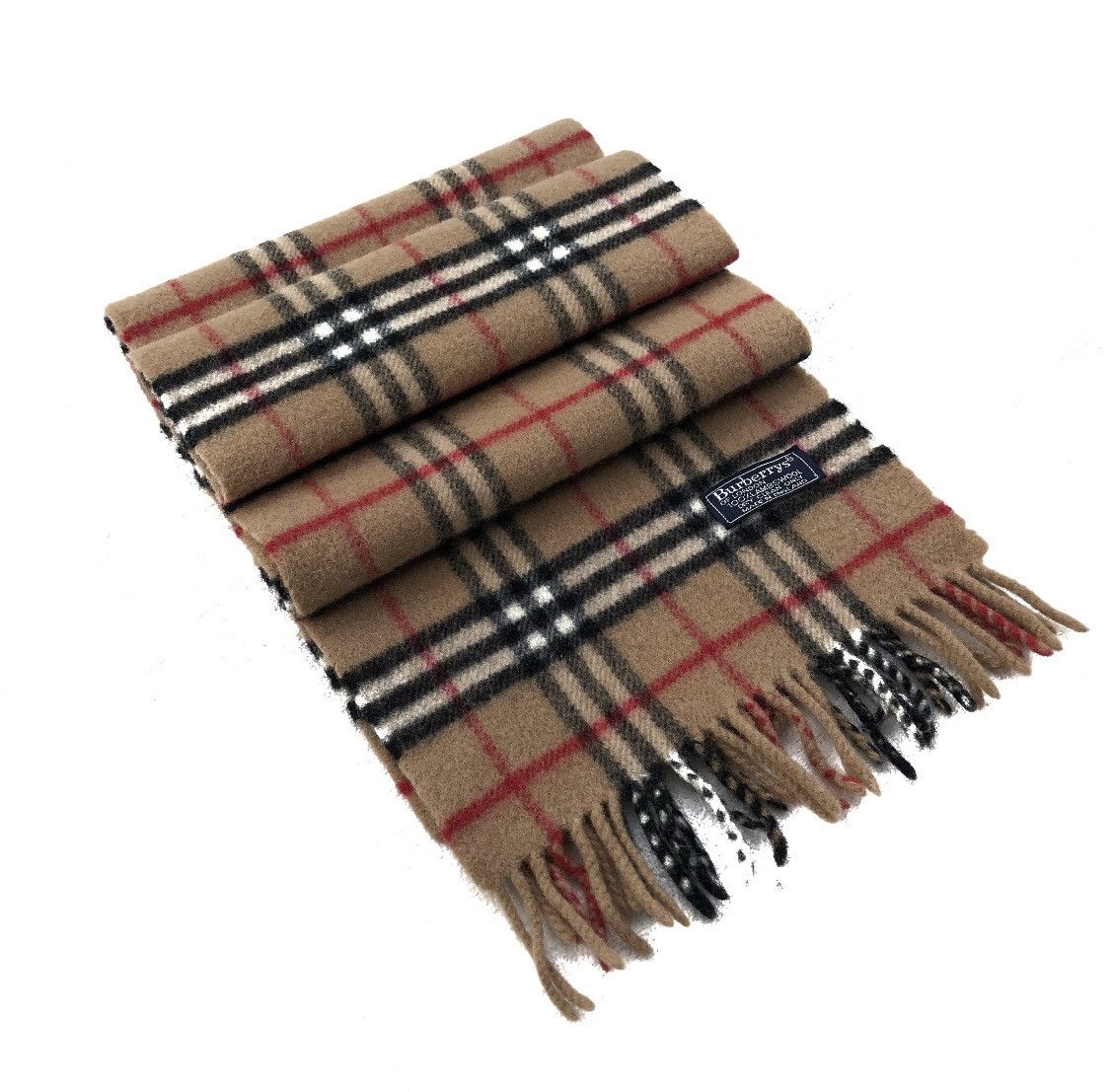 Burberry Vintage Burberrys Of London Novacheck 100% Lambswool Size ONE SIZE - 2 Thumbnail