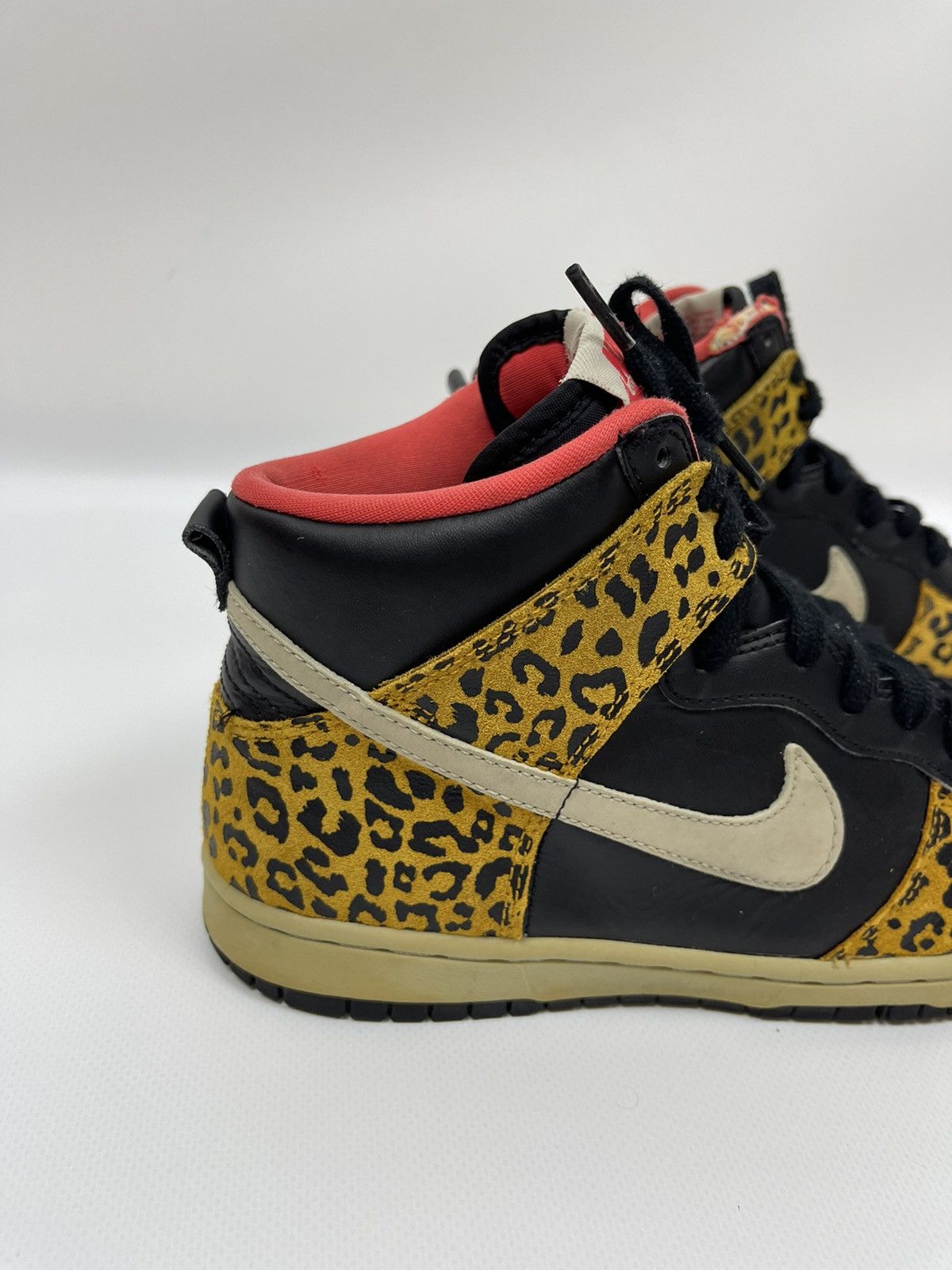 Nike Nike used Dunk High Skinny 'Leopard' travis Scott style Size US 6.5 / EU 39-40 - 2 Thumbnail
