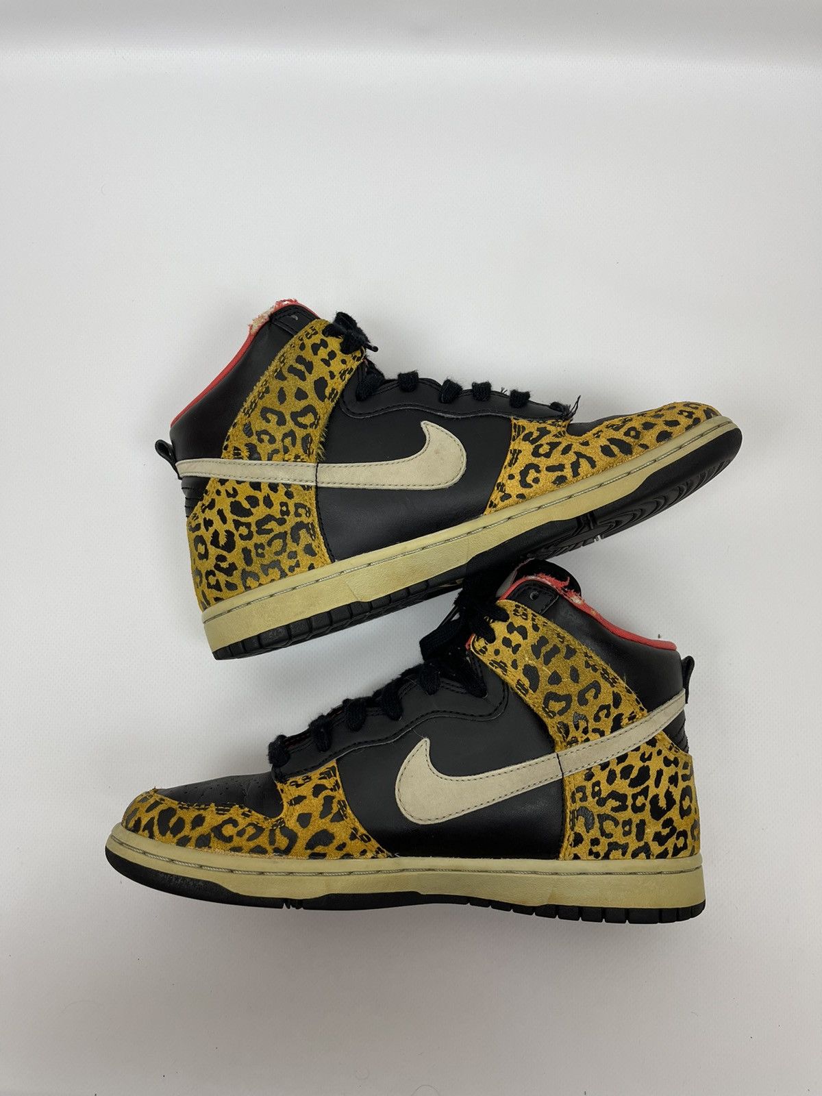 Nike Nike used Dunk High Skinny 'Leopard' travis Scott style Size US 6.5 / EU 39-40 - 8 Thumbnail